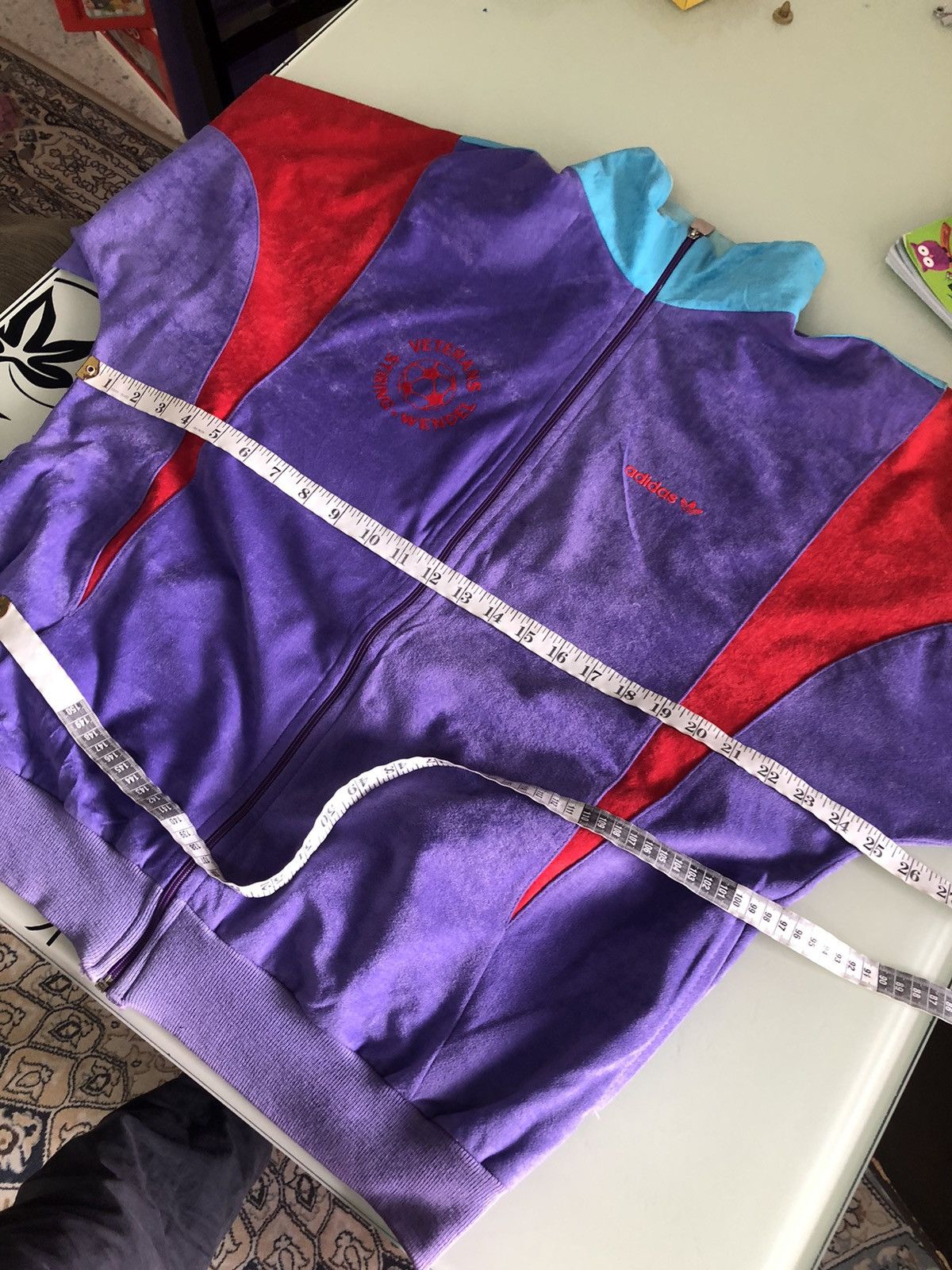 Adidas Rare❗️Vtg 80s Adidas Veterans Stiring Wendel Sweater Size US L / EU 52-54 / 3 - 19 Thumbnail