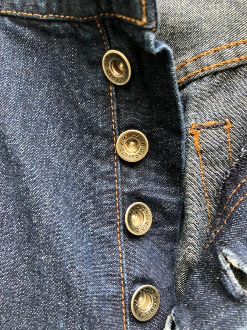 Engineered Garments × Nepenthes EG Made in Usa WORKADAY Selvedge Denim Jeans Size US 33 - 4 Thumbnail