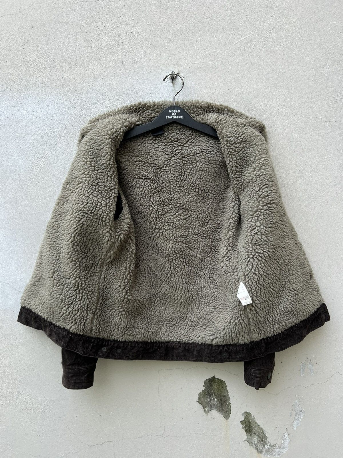 N.Hoolywood N. Hoolywood Japan Sherpa Lined Corduroy Trucker Jacket Size US M / EU 48-50 / 2 - 15 Thumbnail