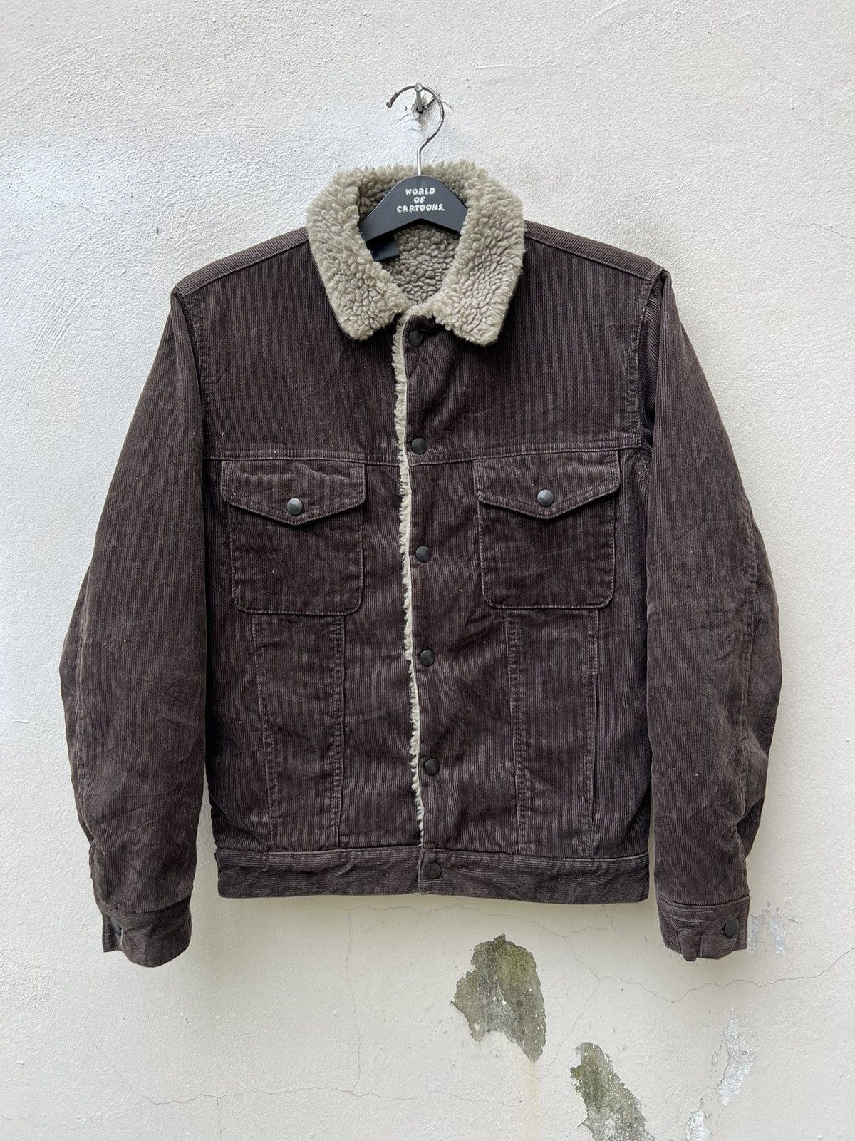 N.Hoolywood N. Hoolywood Japan Sherpa Lined Corduroy Trucker Jacket Size US M / EU 48-50 / 2 - 6 Thumbnail