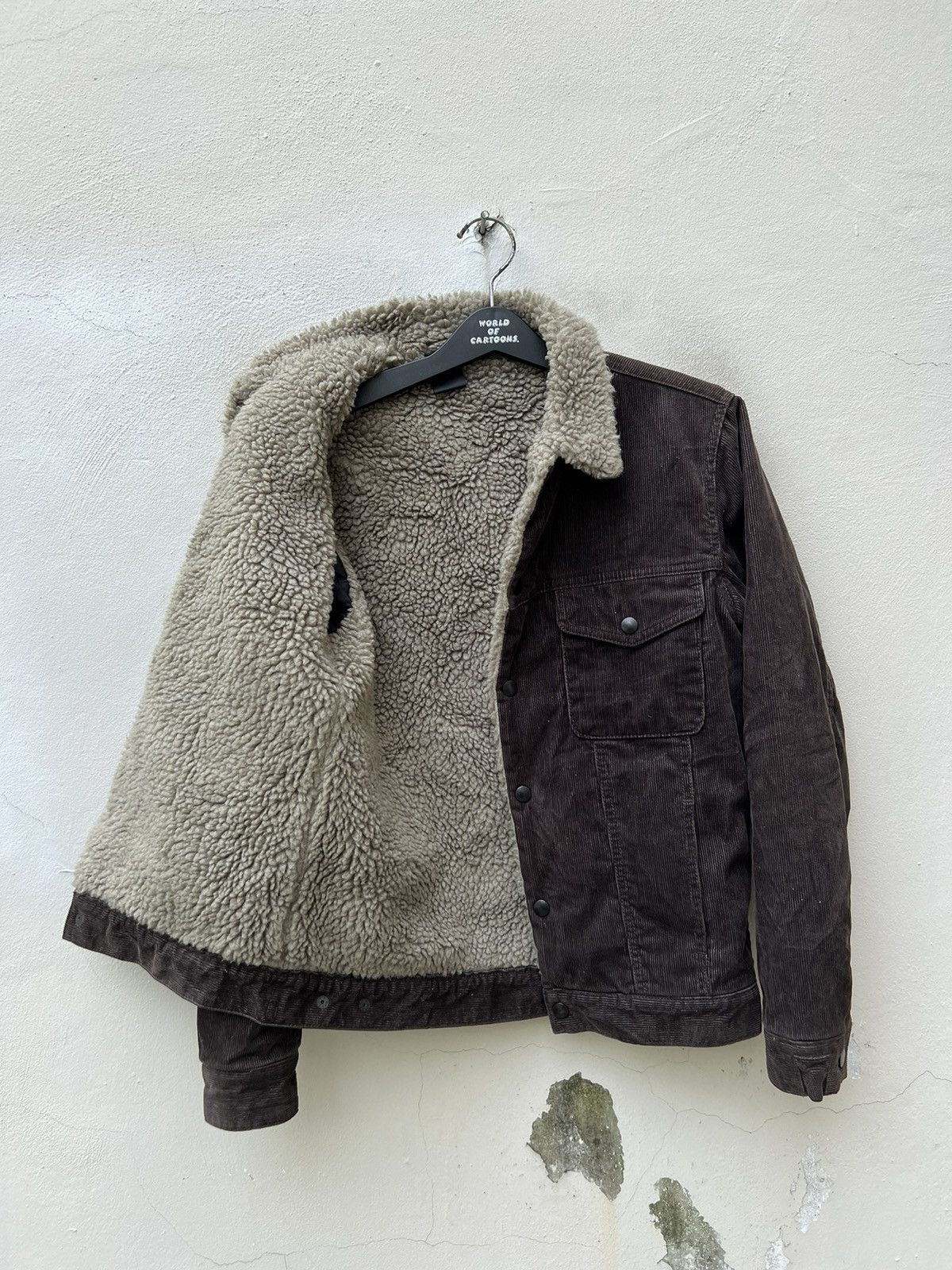 N.Hoolywood N. Hoolywood Japan Sherpa Lined Corduroy Trucker Jacket Size US M / EU 48-50 / 2 - 14 Thumbnail