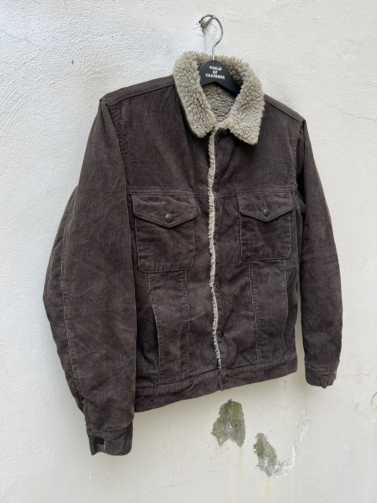 N.Hoolywood N. Hoolywood Japan Sherpa Lined Corduroy Trucker Jacket Size US M / EU 48-50 / 2 - 10 Thumbnail