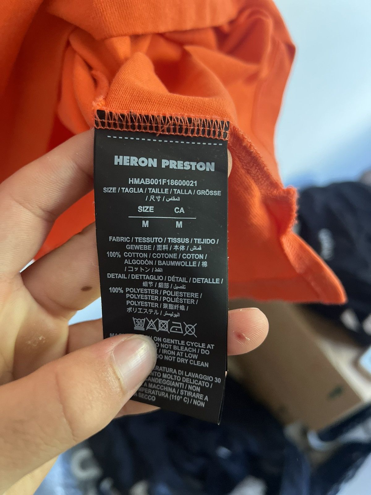 Heron Preston Heron Preston Turtleneck Long sleeve TEE Size US L / EU 52-54 / 3 - 11 Thumbnail