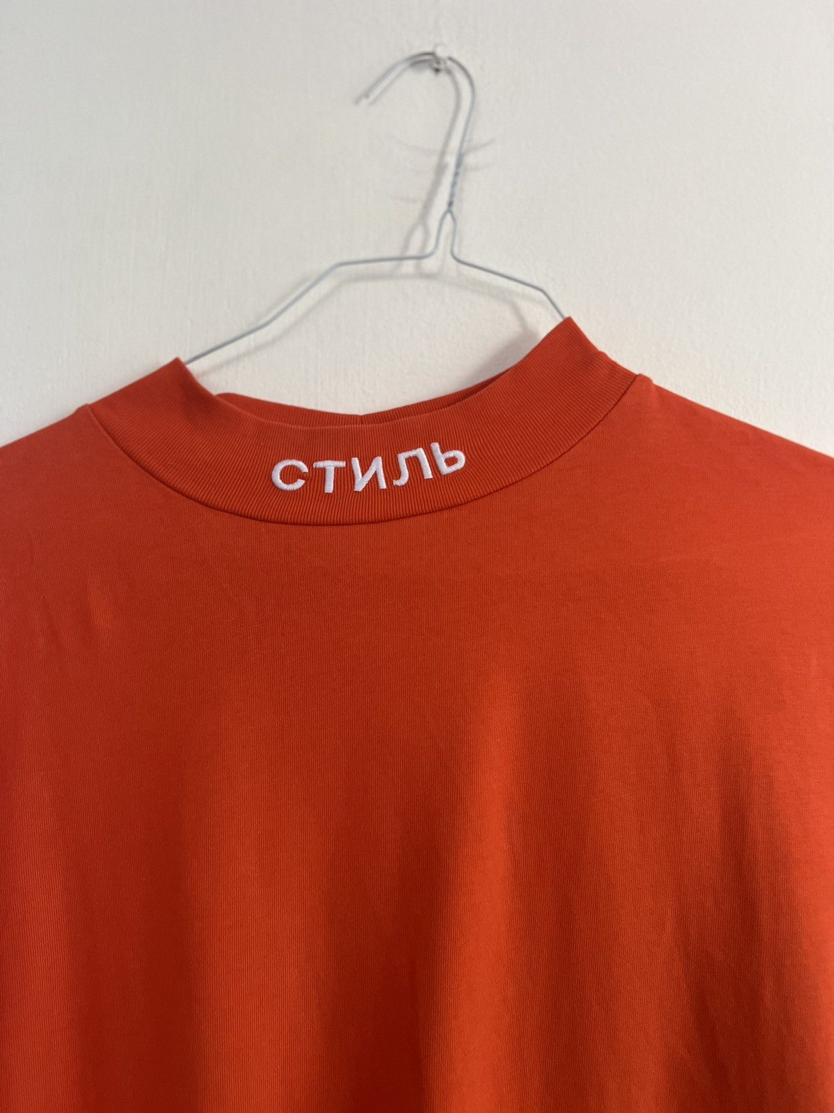 Heron Preston Heron Preston Turtleneck Long sleeve TEE Size US L / EU 52-54 / 3 - 4 Thumbnail