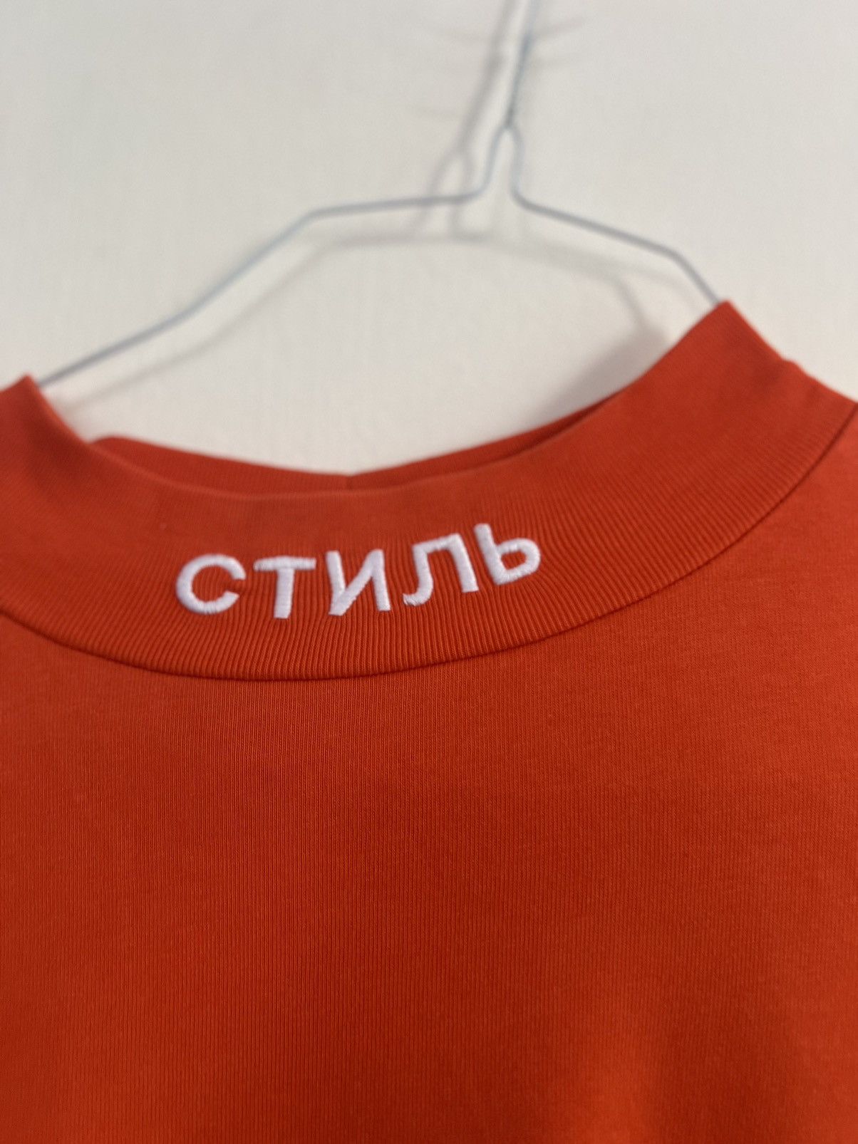 Heron Preston Heron Preston Turtleneck Long sleeve TEE Size US L / EU 52-54 / 3 - 5 Thumbnail