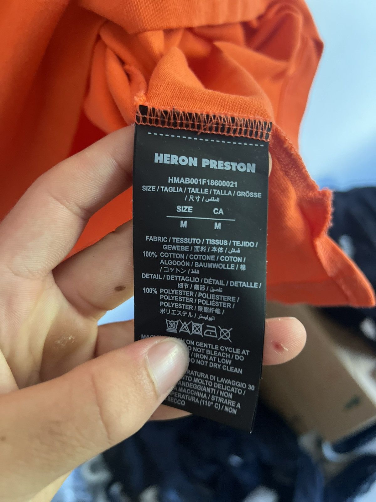 Heron Preston Heron Preston Turtleneck Long sleeve TEE Size US L / EU 52-54 / 3 - 12 Thumbnail