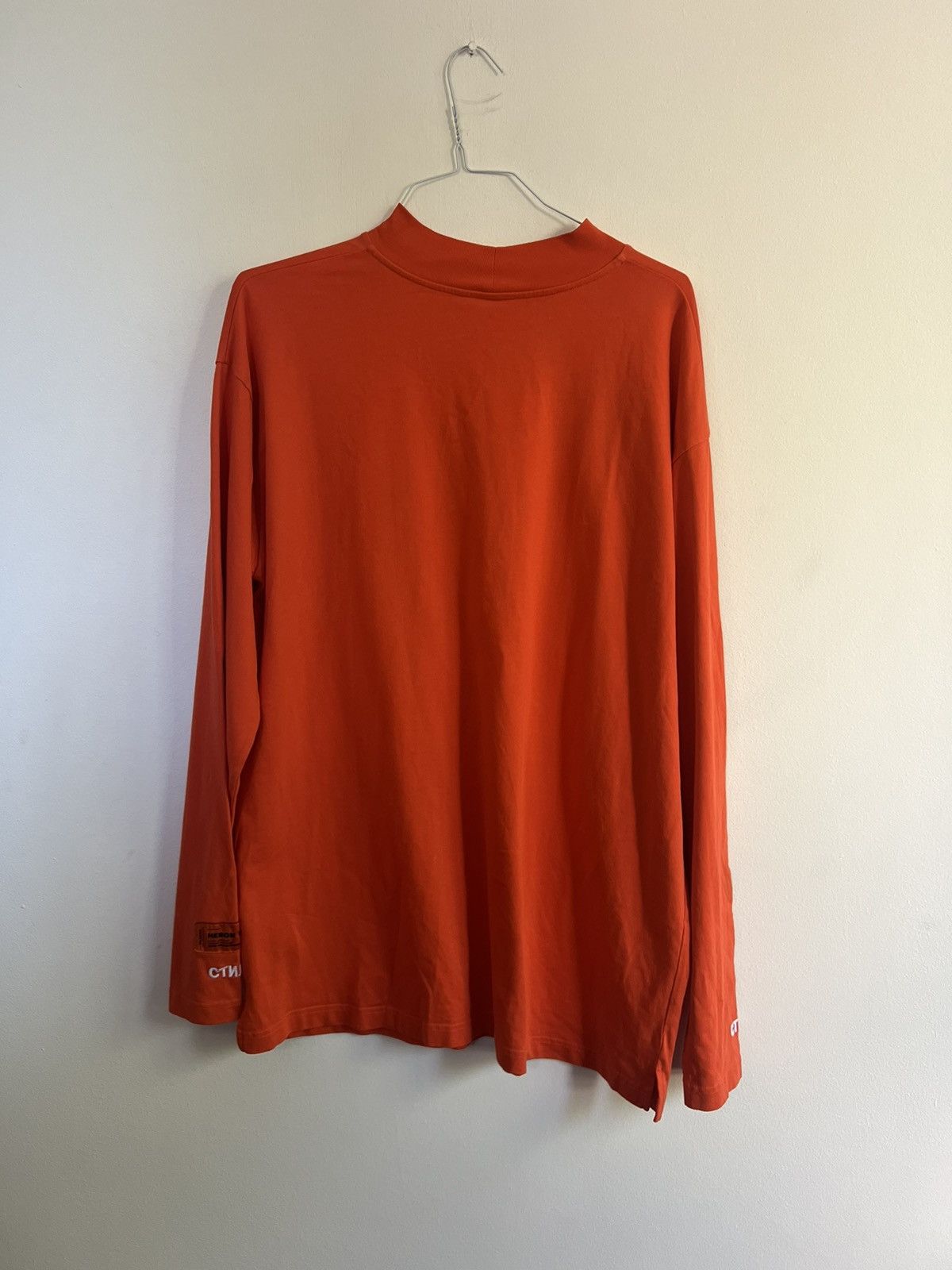 Heron Preston Heron Preston Turtleneck Long sleeve TEE Size US L / EU 52-54 / 3 - 6 Thumbnail