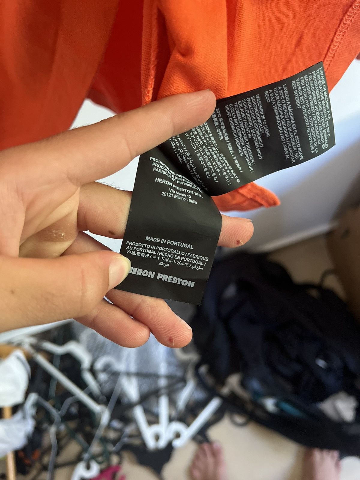 Heron Preston Heron Preston Turtleneck Long sleeve TEE Size US L / EU 52-54 / 3 - 13 Thumbnail