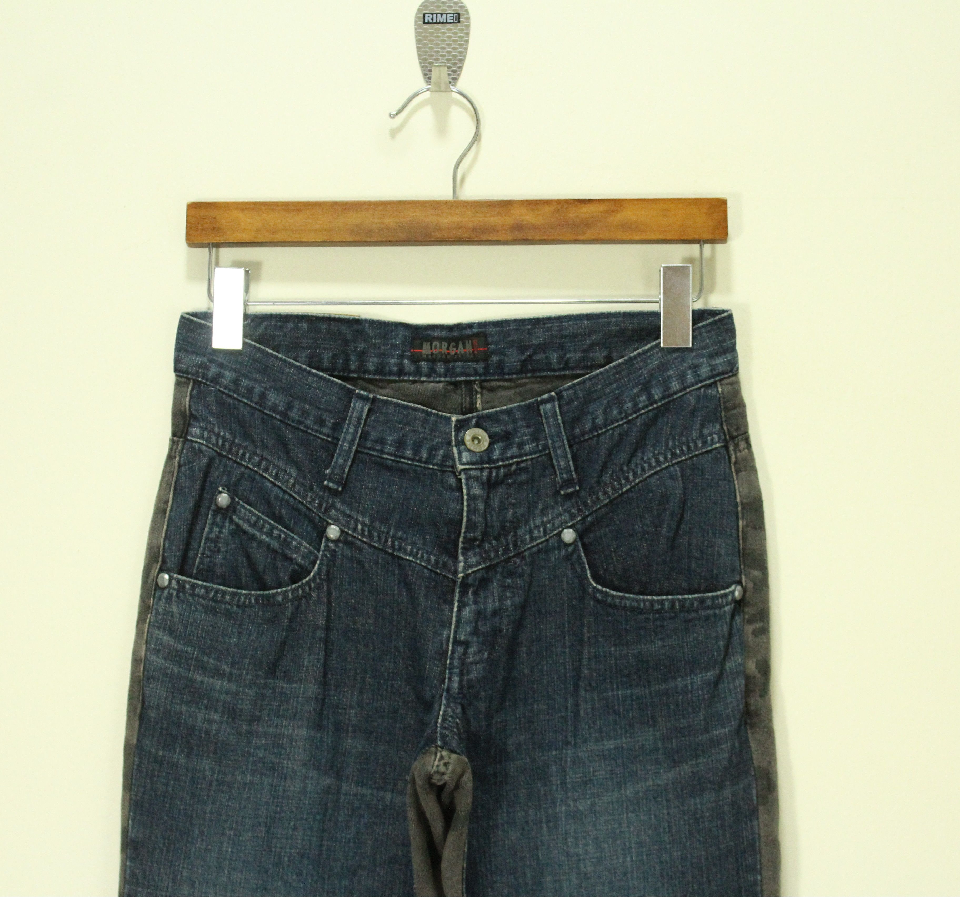 Hysteric Glamour Hybrid Pants MORGAN HOMME Pants Denim Made In Japan Size US 28 / EU 44 - 6 Thumbnail