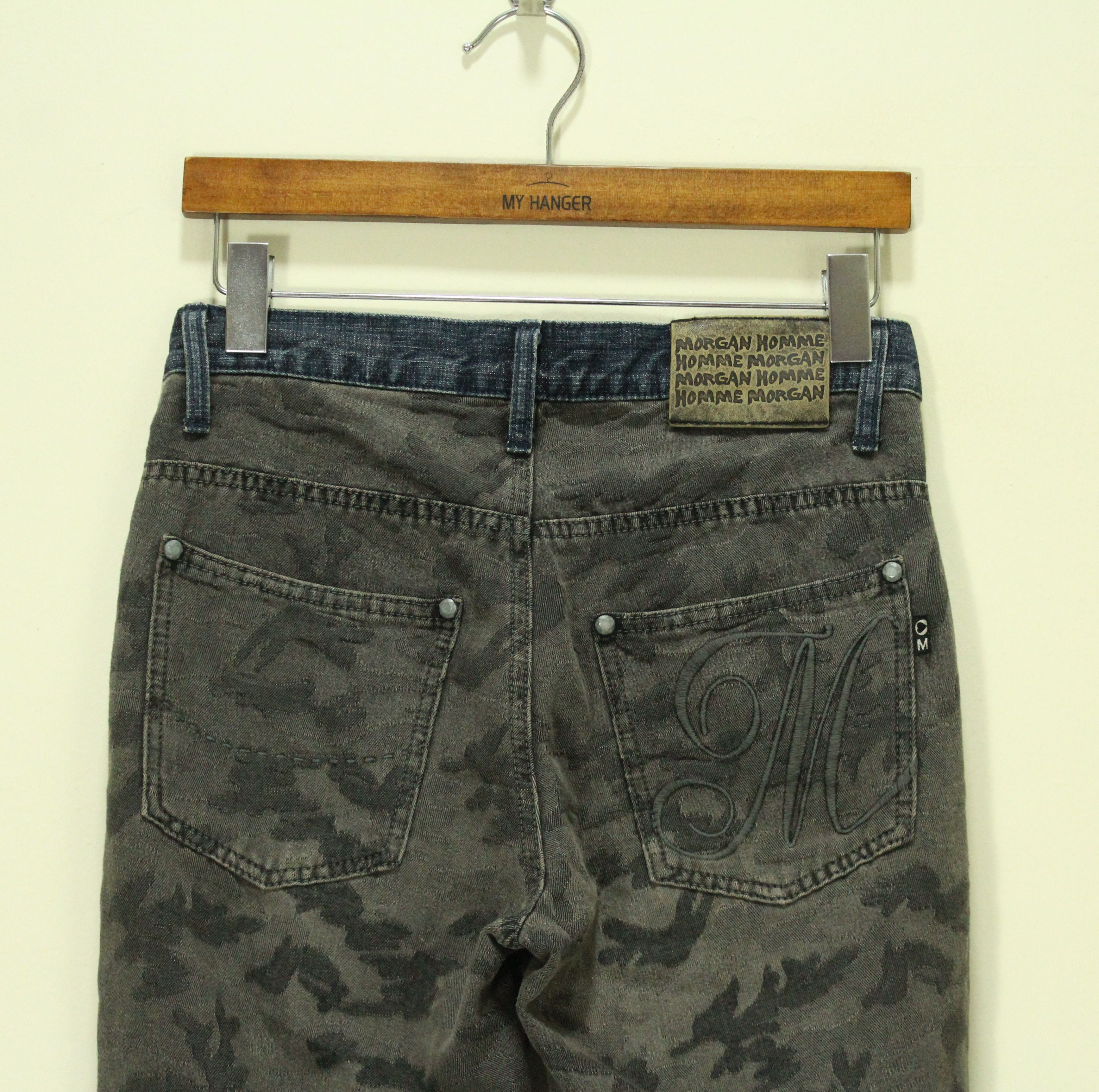 Hysteric Glamour Hybrid Pants MORGAN HOMME Pants Denim Made In Japan Size US 28 / EU 44 - 10 Thumbnail