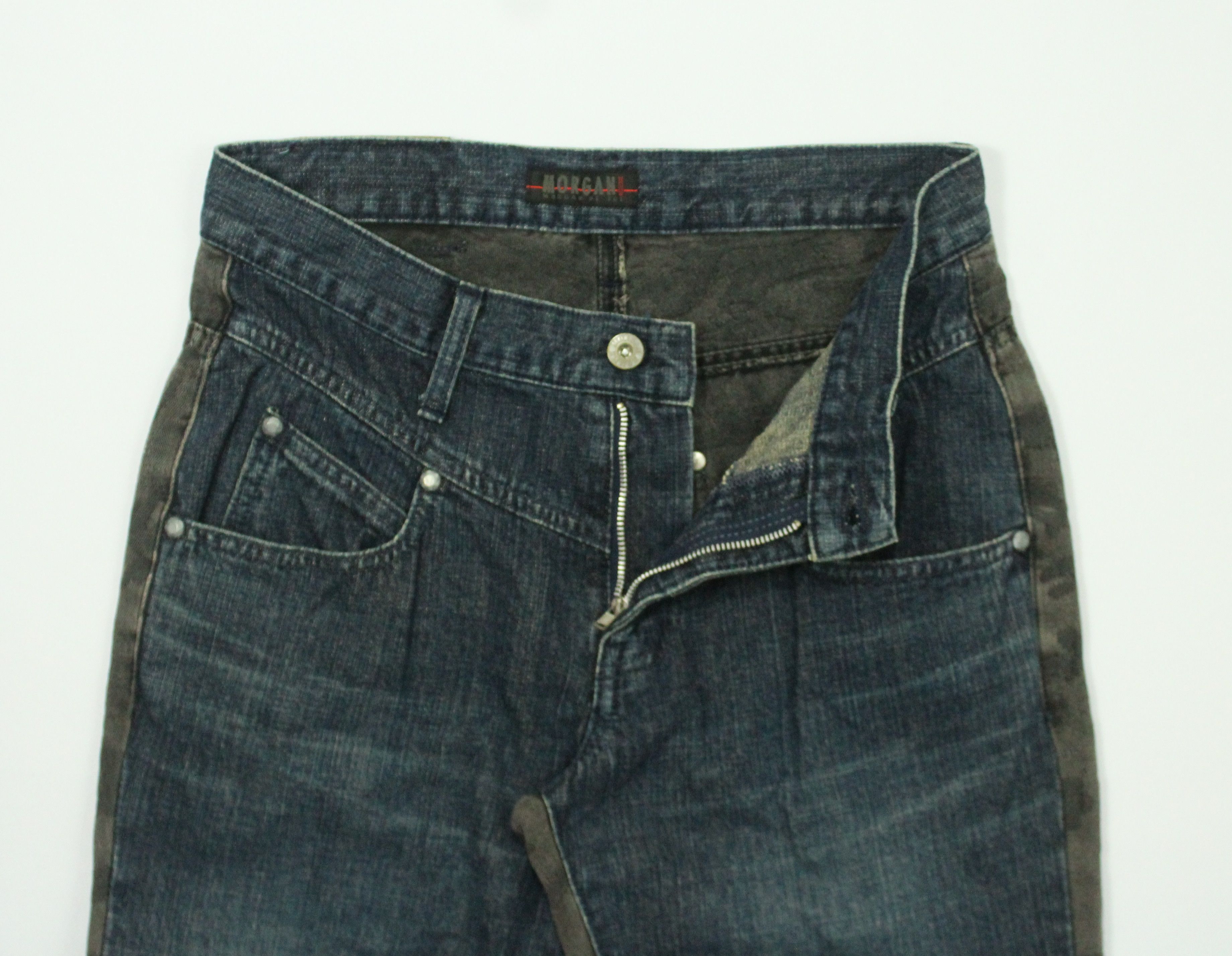 Hysteric Glamour Hybrid Pants MORGAN HOMME Pants Denim Made In Japan Size US 28 / EU 44 - 13 Thumbnail