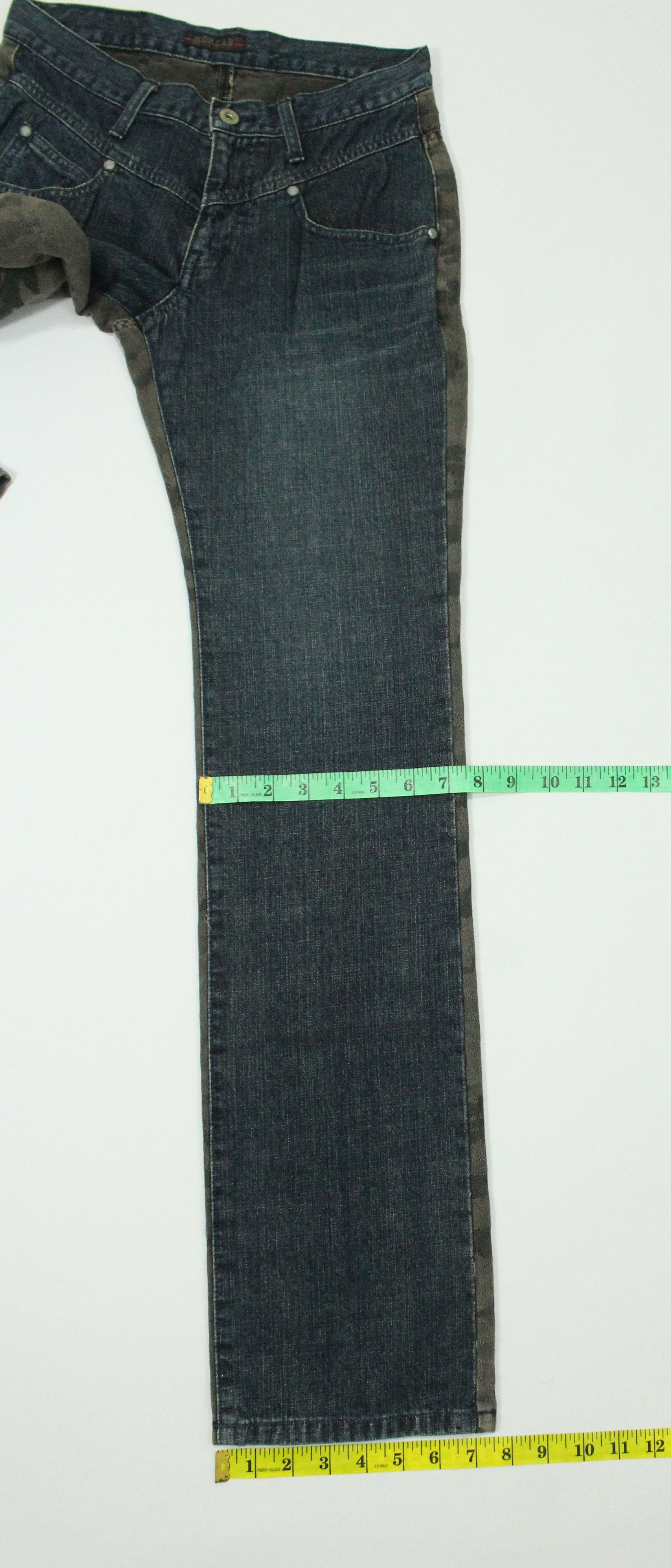 Hysteric Glamour Hybrid Pants MORGAN HOMME Pants Denim Made In Japan Size US 28 / EU 44 - 22 Thumbnail