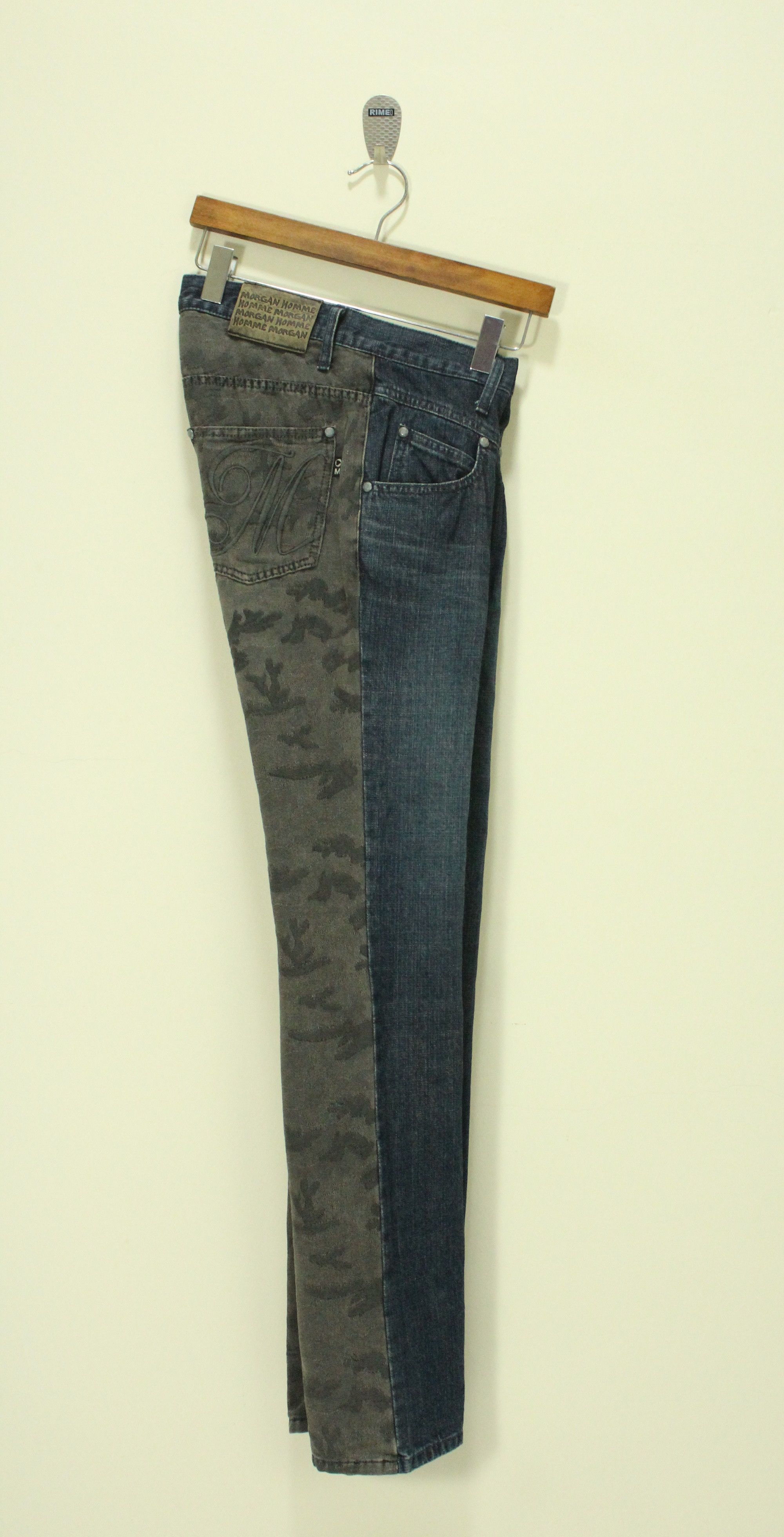 Hysteric Glamour Hybrid Pants MORGAN HOMME Pants Denim Made In Japan Size US 28 / EU 44 - 2 Thumbnail