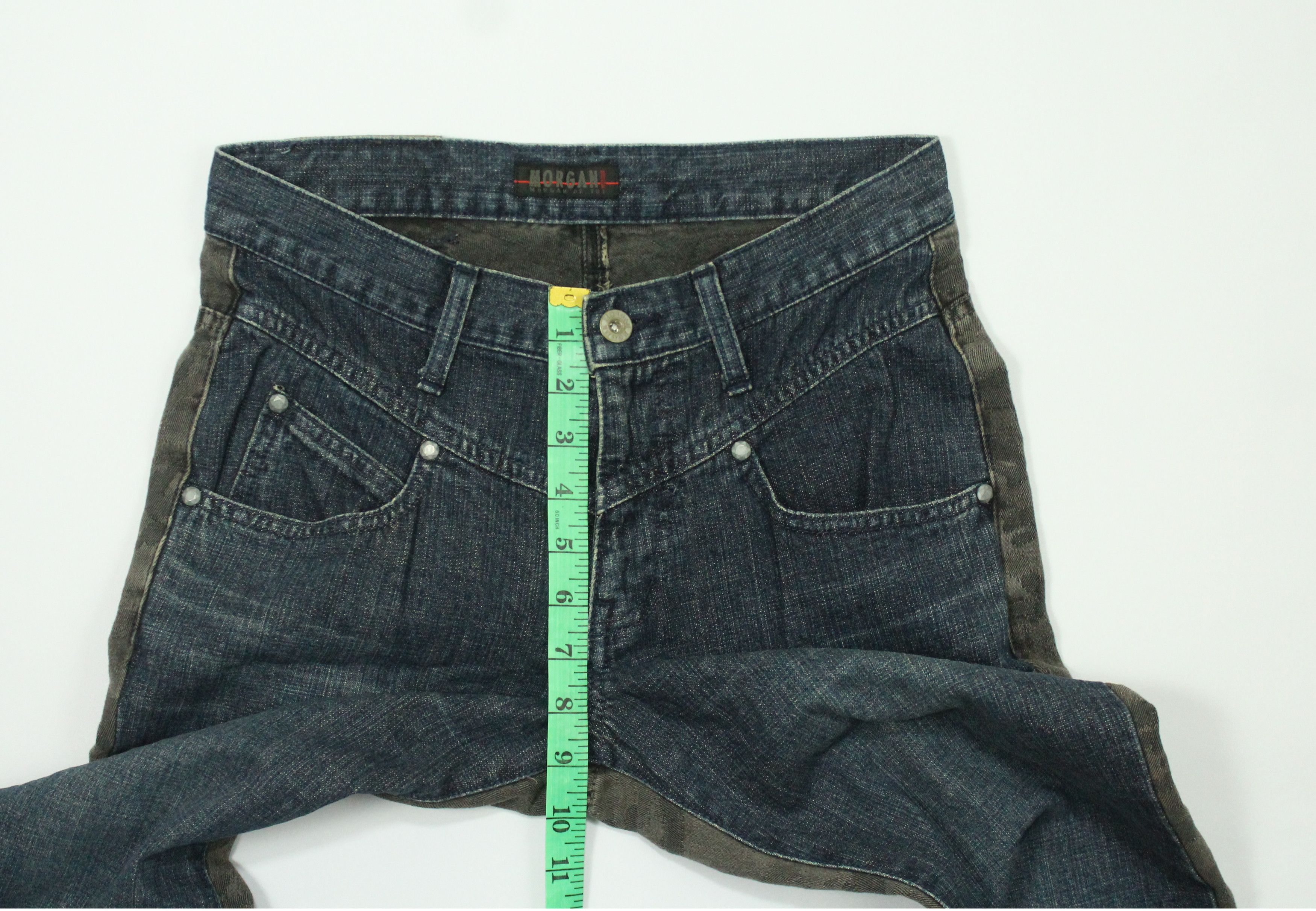 Hysteric Glamour Hybrid Pants MORGAN HOMME Pants Denim Made In Japan Size US 28 / EU 44 - 20 Thumbnail