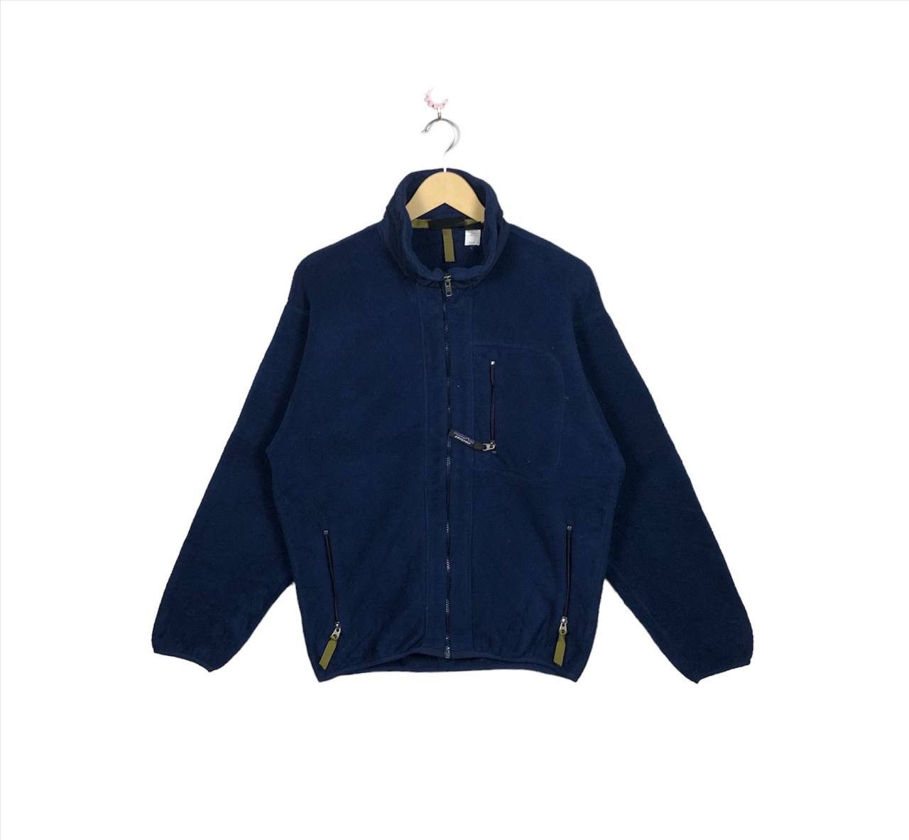 Patagonia Vintage 90s Patagonia Synchilla Pile Fleece Jacket Sweater Size US M / EU 48-50 / 2 - 1 Thumbnail