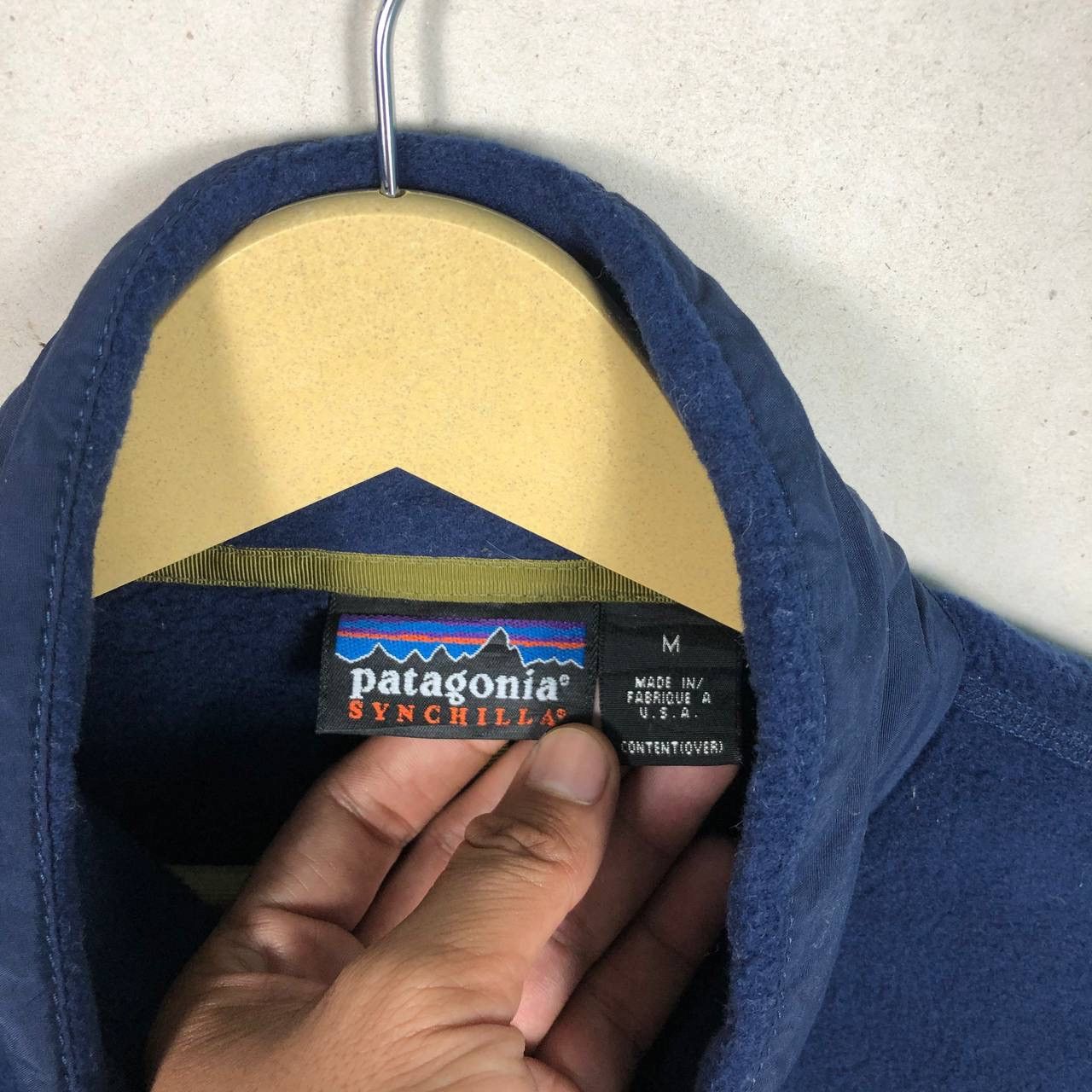 Patagonia Vintage 90s Patagonia Synchilla Pile Fleece Jacket Sweater Size US M / EU 48-50 / 2 - 6 Thumbnail