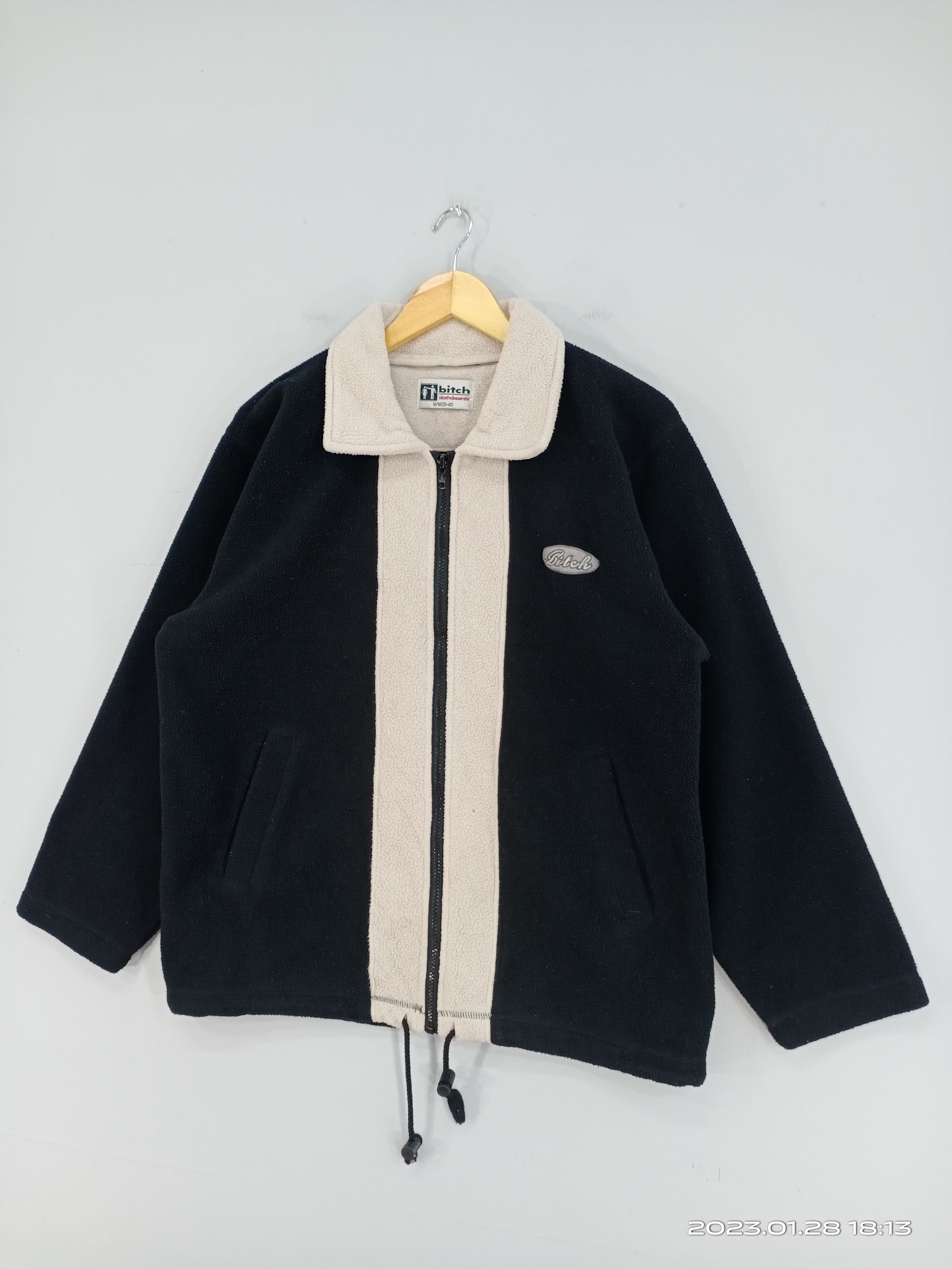 Other 💥Vintage 90s Bitch Skateboarding Fleece Deep Pile Jacket Size US M / EU 48-50 / 2 - 3 Thumbnail
