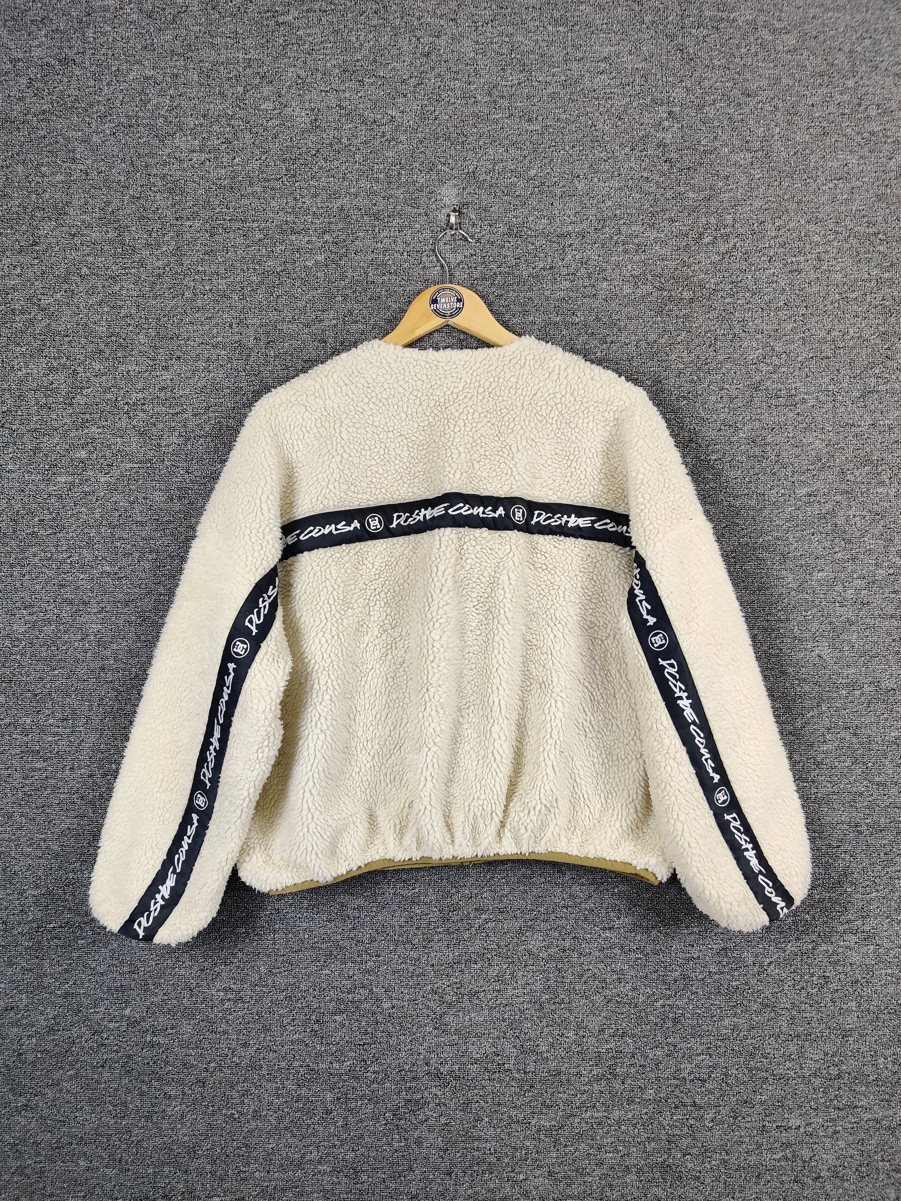 DC Vintage Dc Shoes Skateboard Sherpa Fleece Jacket Size US M / EU 48-50 / 2 - 5 Thumbnail
