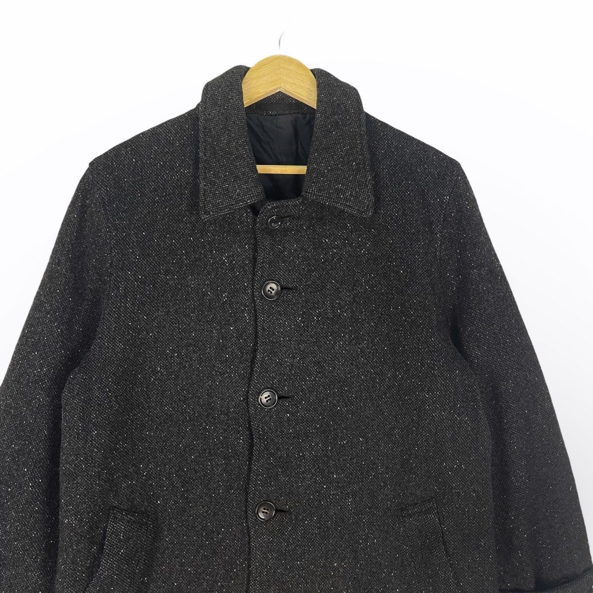 Comme des Garcons Homme 🔥CDG Homme FW03 Wool Parka Jacket Blend Button Size US M / EU 48-50 / 2 - 3 Thumbnail