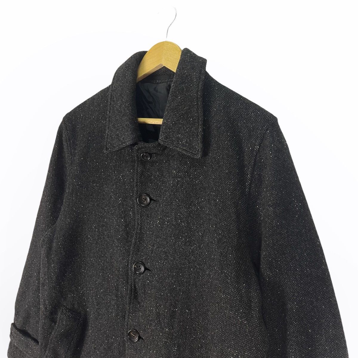 Comme des Garcons Homme 🔥CDG Homme FW03 Wool Parka Jacket Blend Button Size US M / EU 48-50 / 2 - 4 Thumbnail