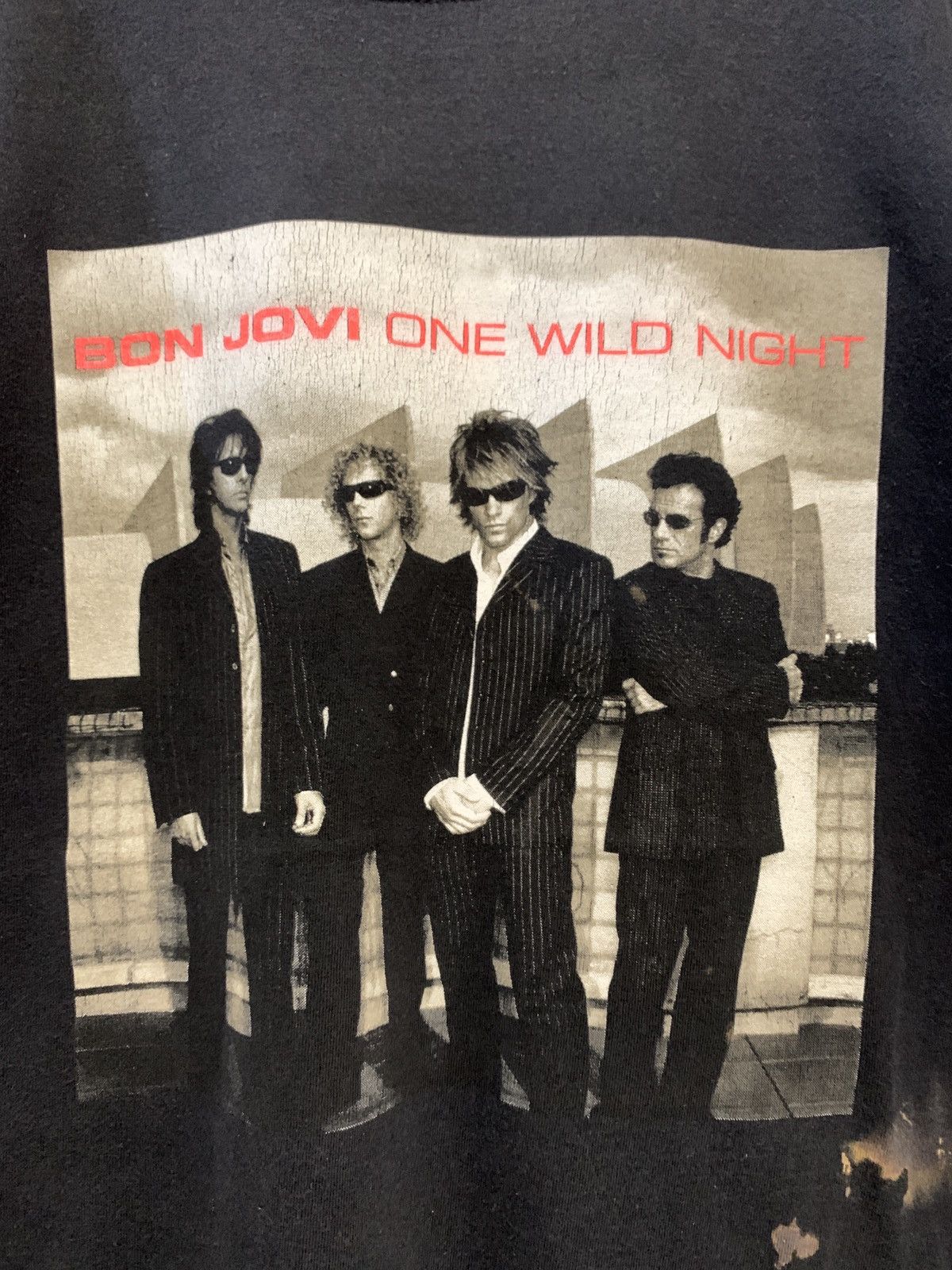 Band Tees Bon Jovi One Wild Night Am1 Size US L / EU 52-54 / 3 - 2 Thumbnail
