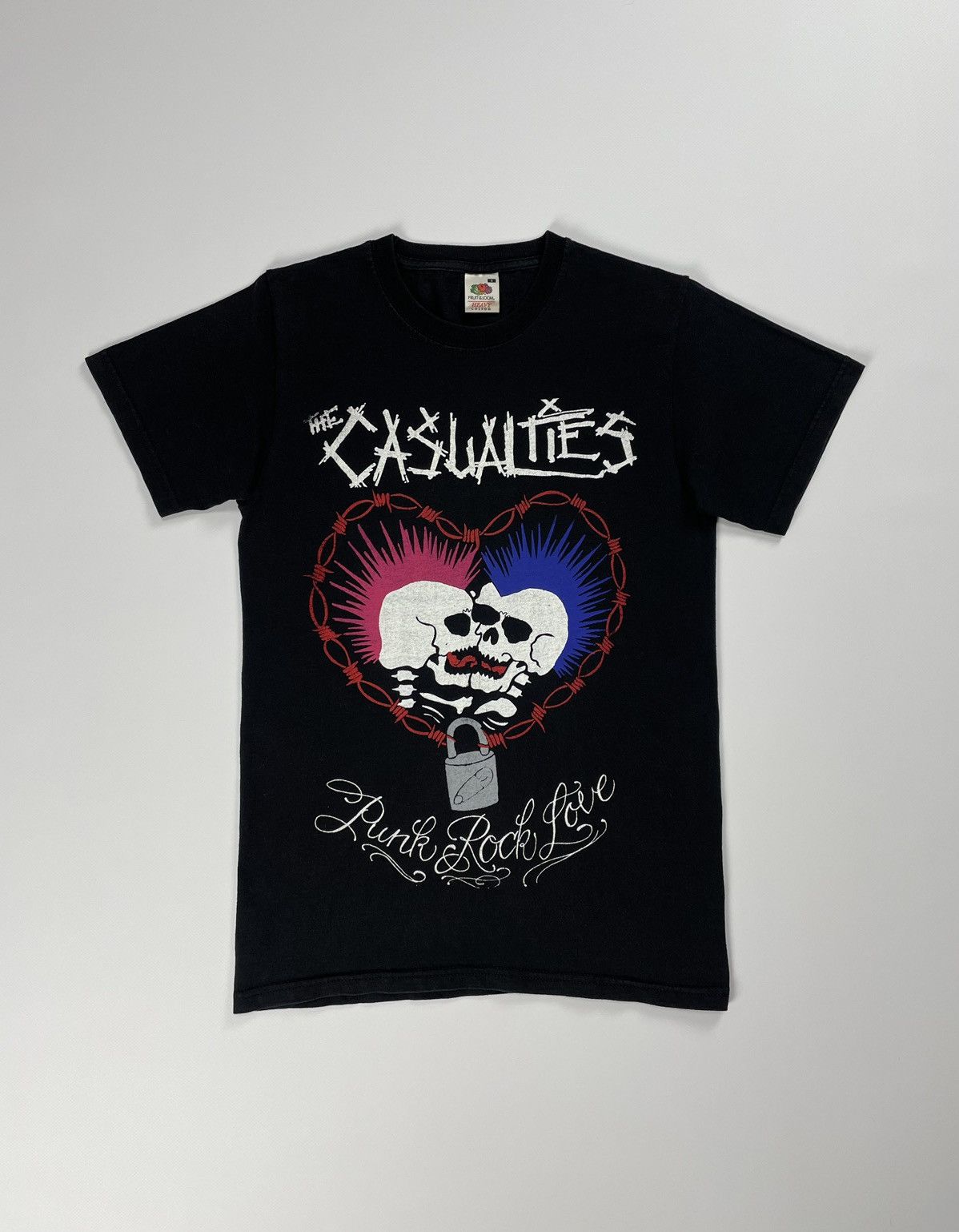 Band Tees The Casualties Punk Rock Love Vintage T-Shirt Size US XS / EU 42 / 0 - 1 Thumbnail