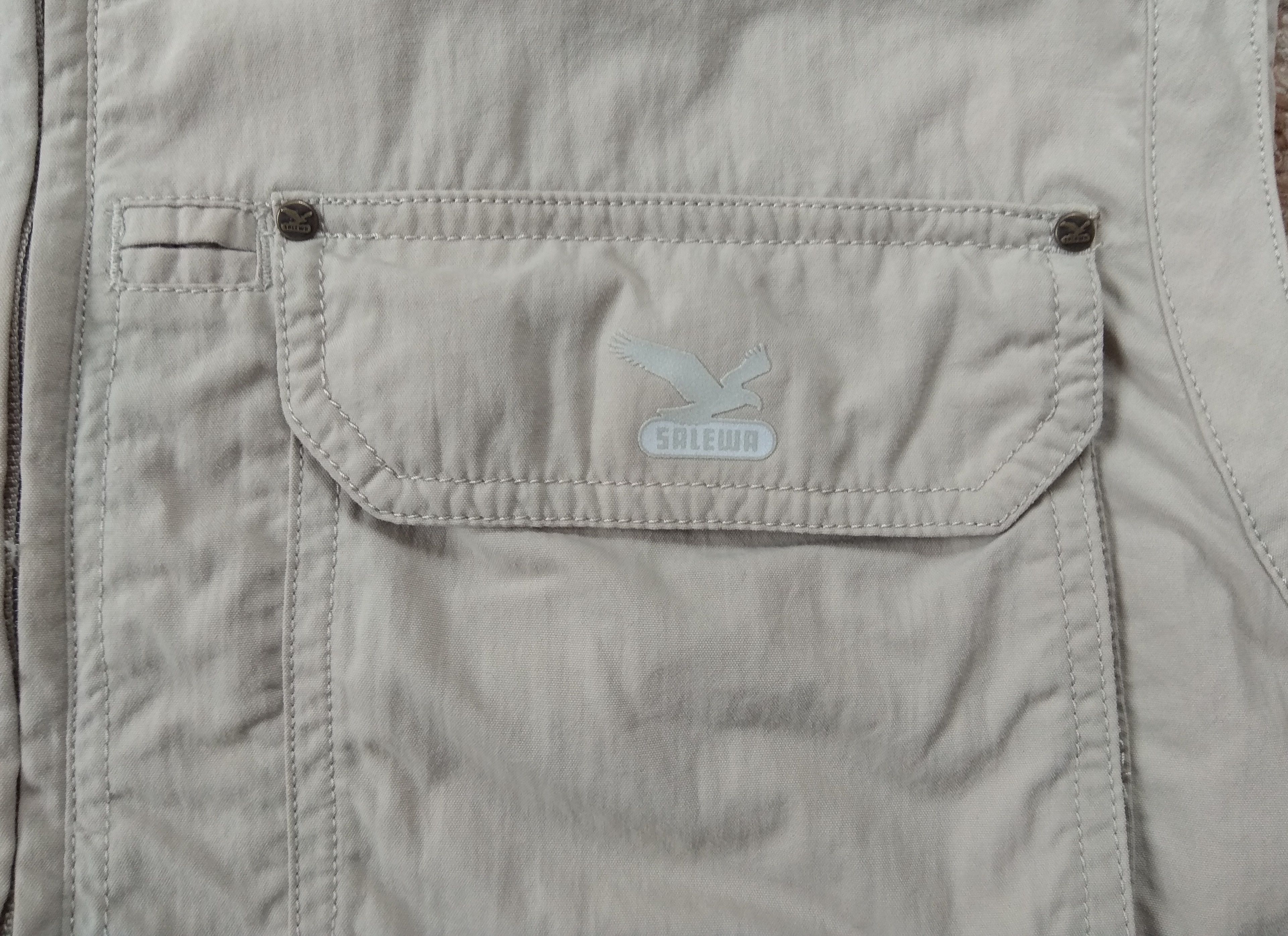 SALEWA y2k Salewa Multipocket Cargo Vest sleeveless jacket Size US L / EU 52-54 / 3 - 3 Thumbnail