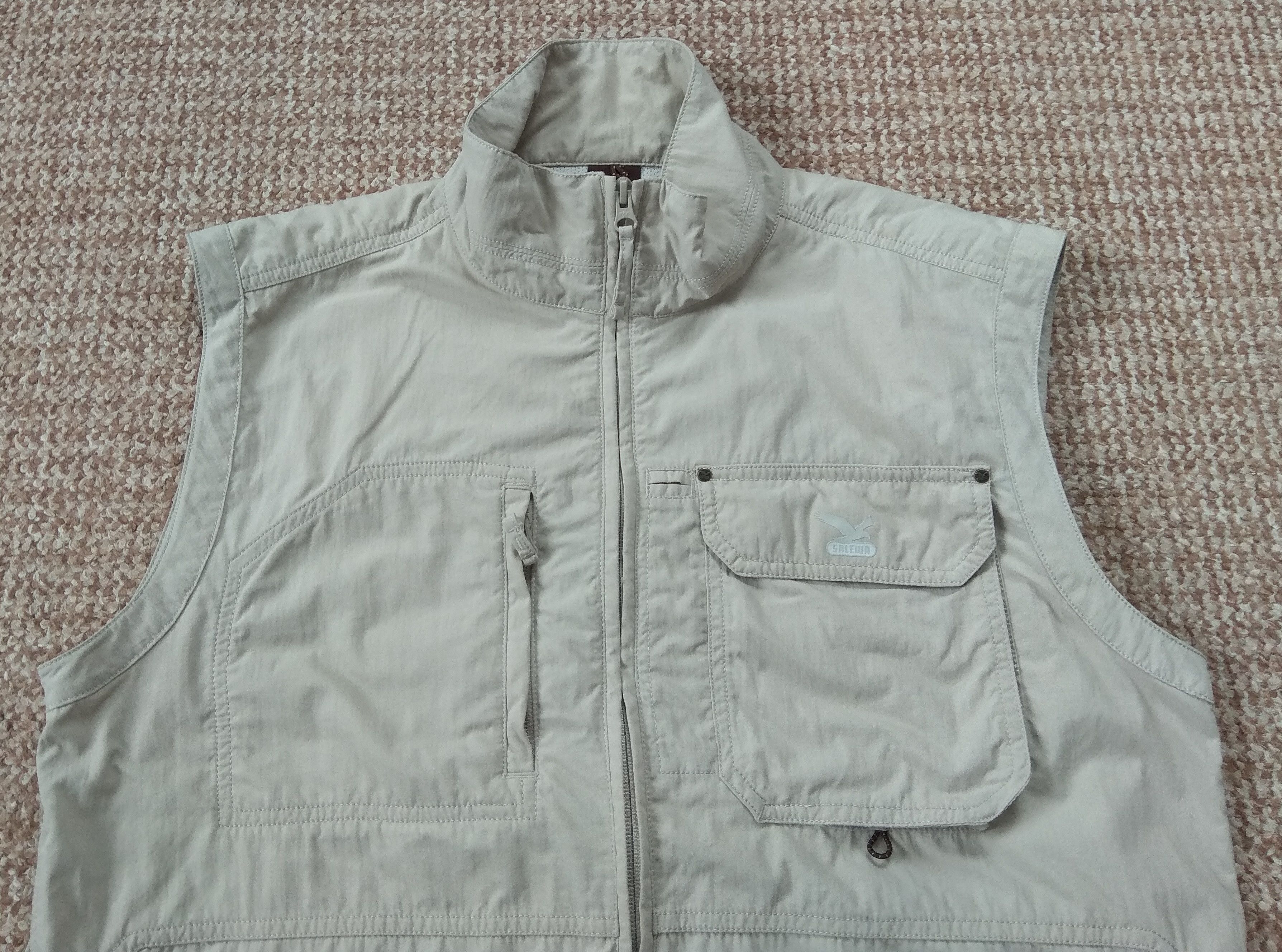 SALEWA y2k Salewa Multipocket Cargo Vest sleeveless jacket Size US L / EU 52-54 / 3 - 2 Thumbnail