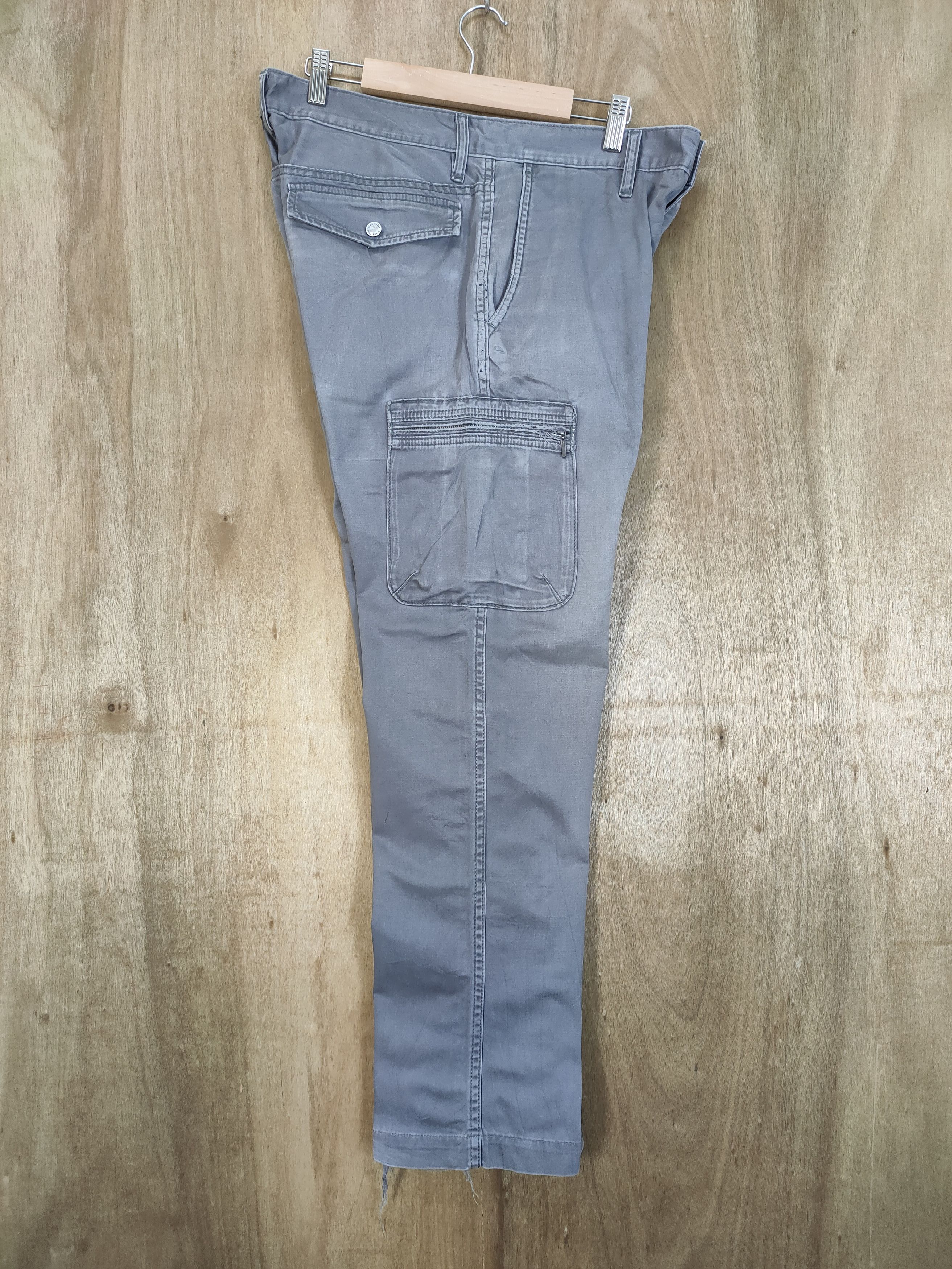 Japanese Brand JAPANESE BRAND FADED CARGO PANTS Size US 32 / EU 48 - 8 Thumbnail