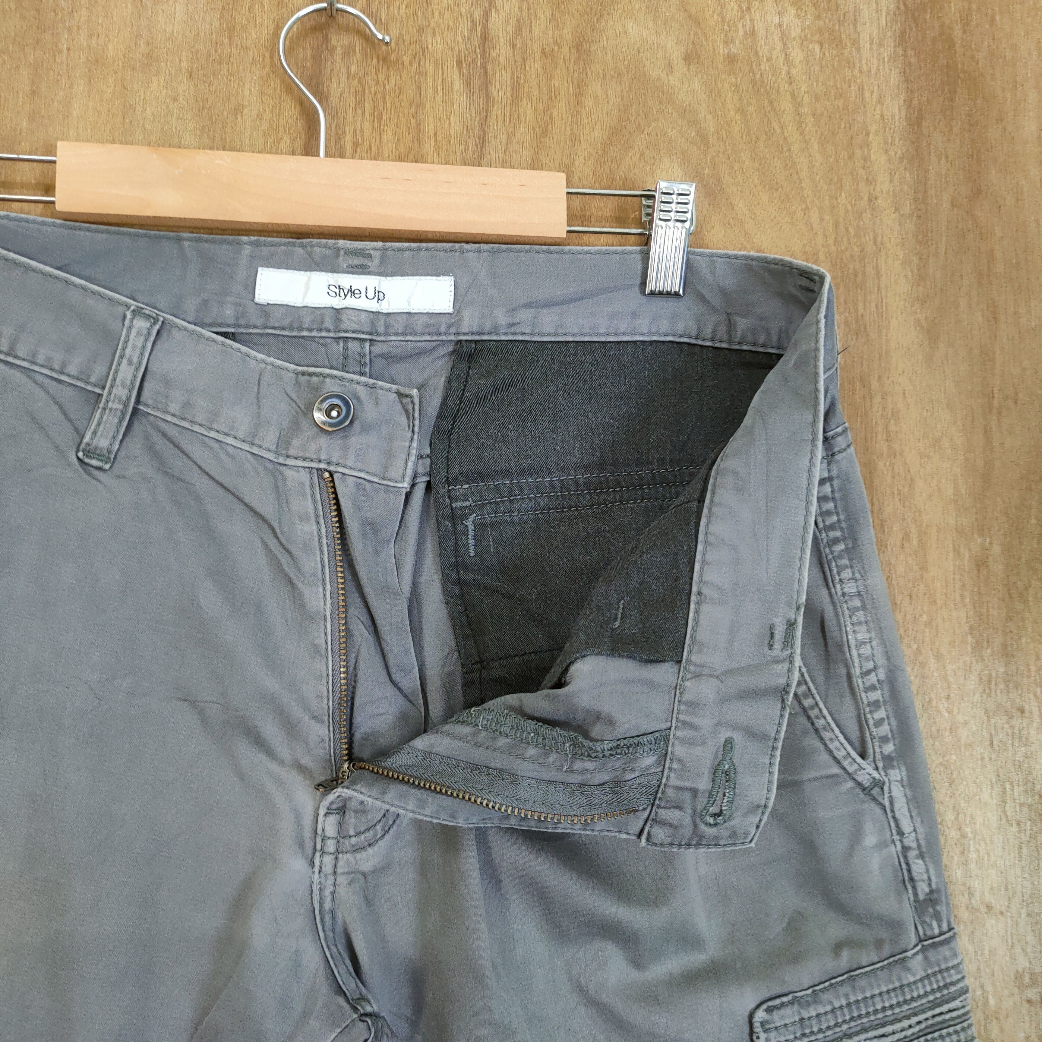 Japanese Brand JAPANESE BRAND FADED CARGO PANTS Size US 32 / EU 48 - 15 Thumbnail