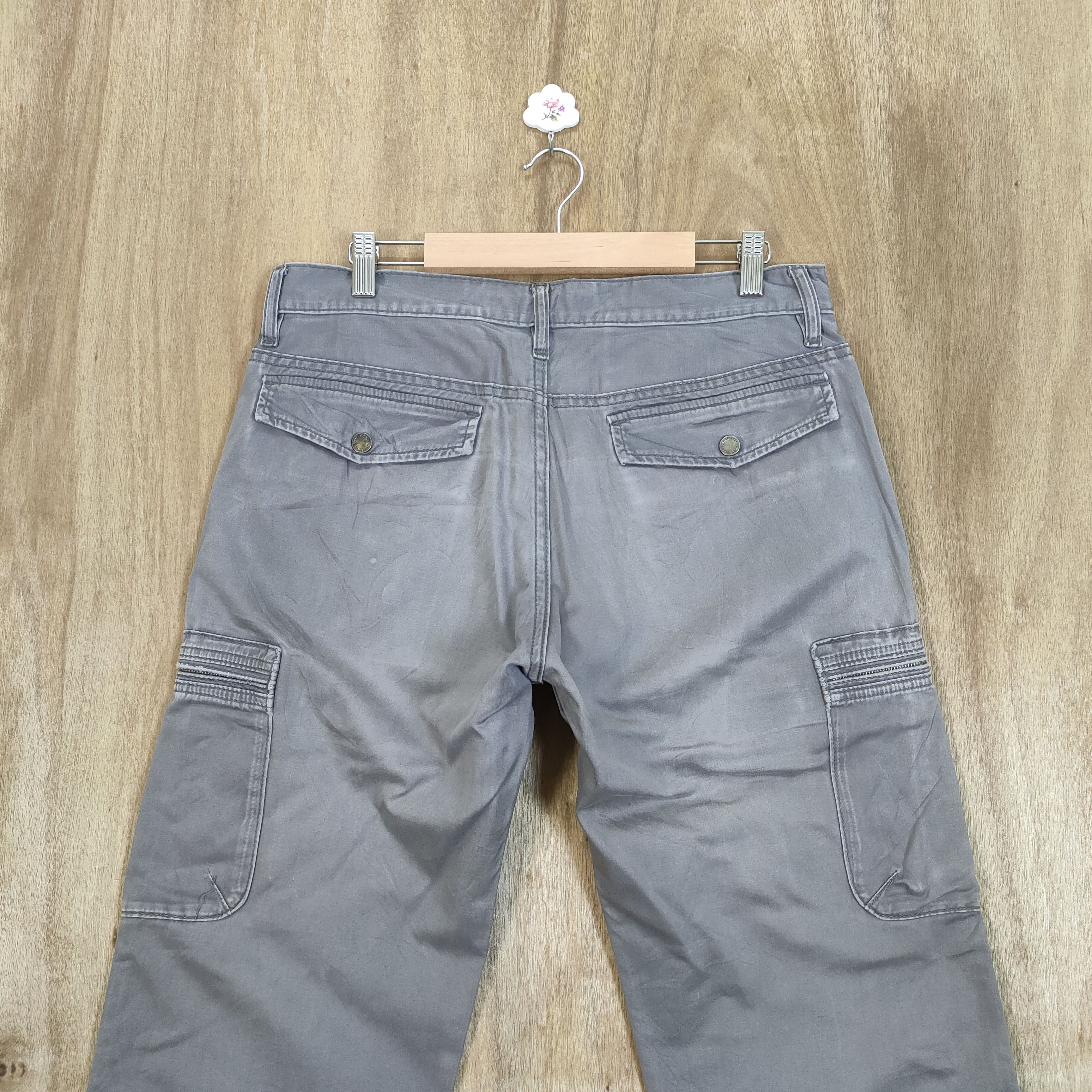 Japanese Brand JAPANESE BRAND FADED CARGO PANTS Size US 32 / EU 48 - 11 Thumbnail