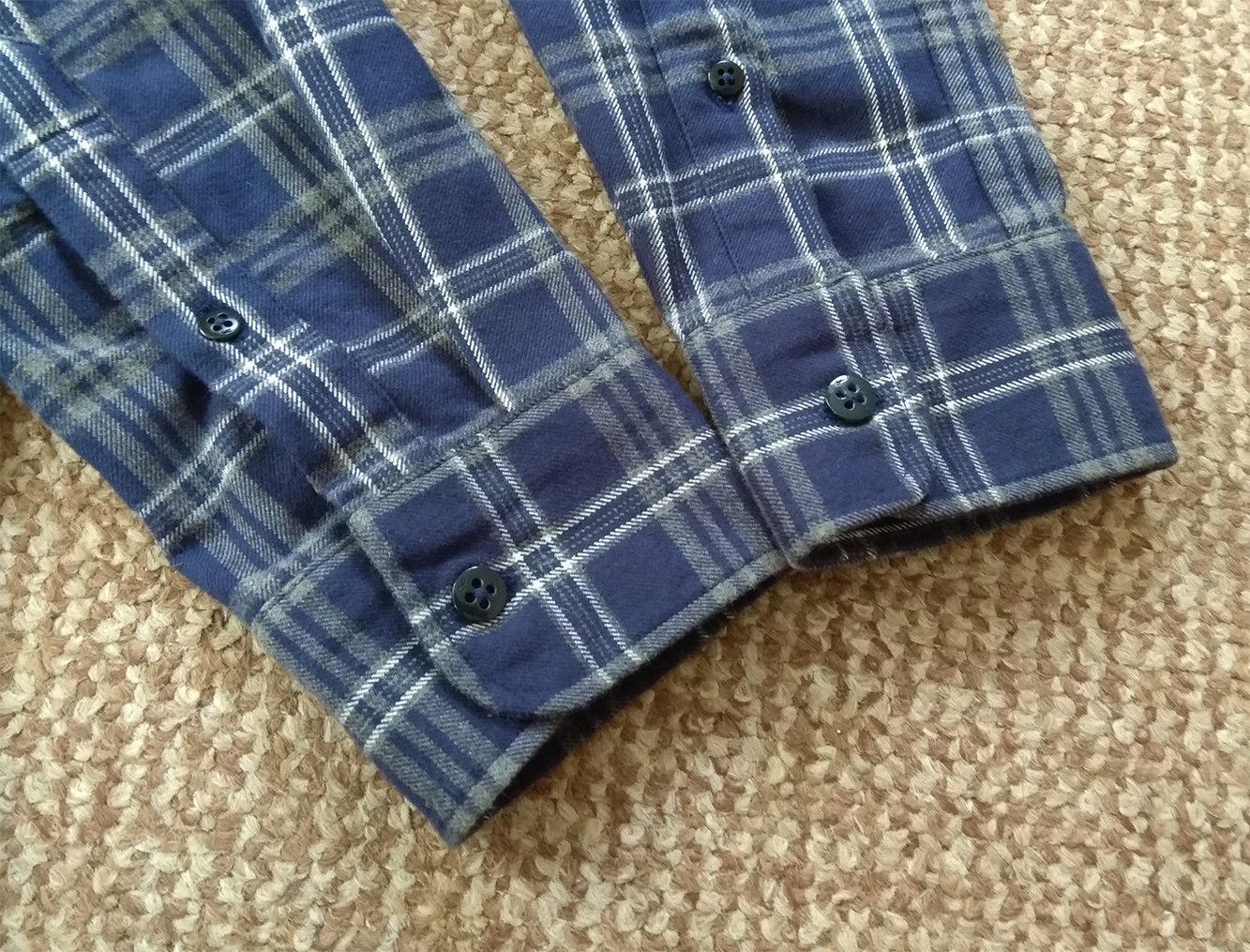 DENHAM Denham flannel long sleeve check shirt Size US S / EU 44-46 / 1 - 4 Thumbnail