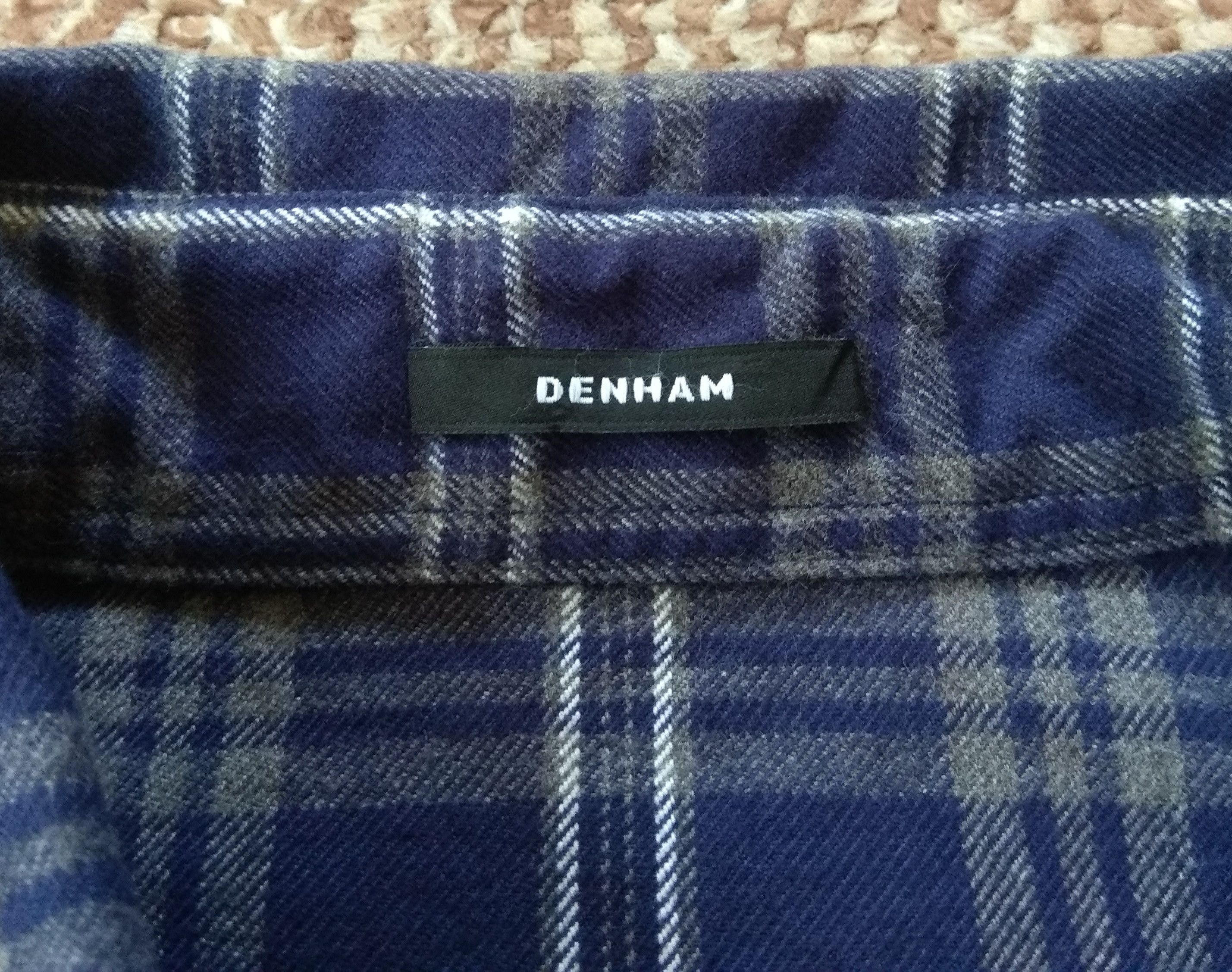 DENHAM Denham flannel long sleeve check shirt Size US S / EU 44-46 / 1 - 3 Thumbnail