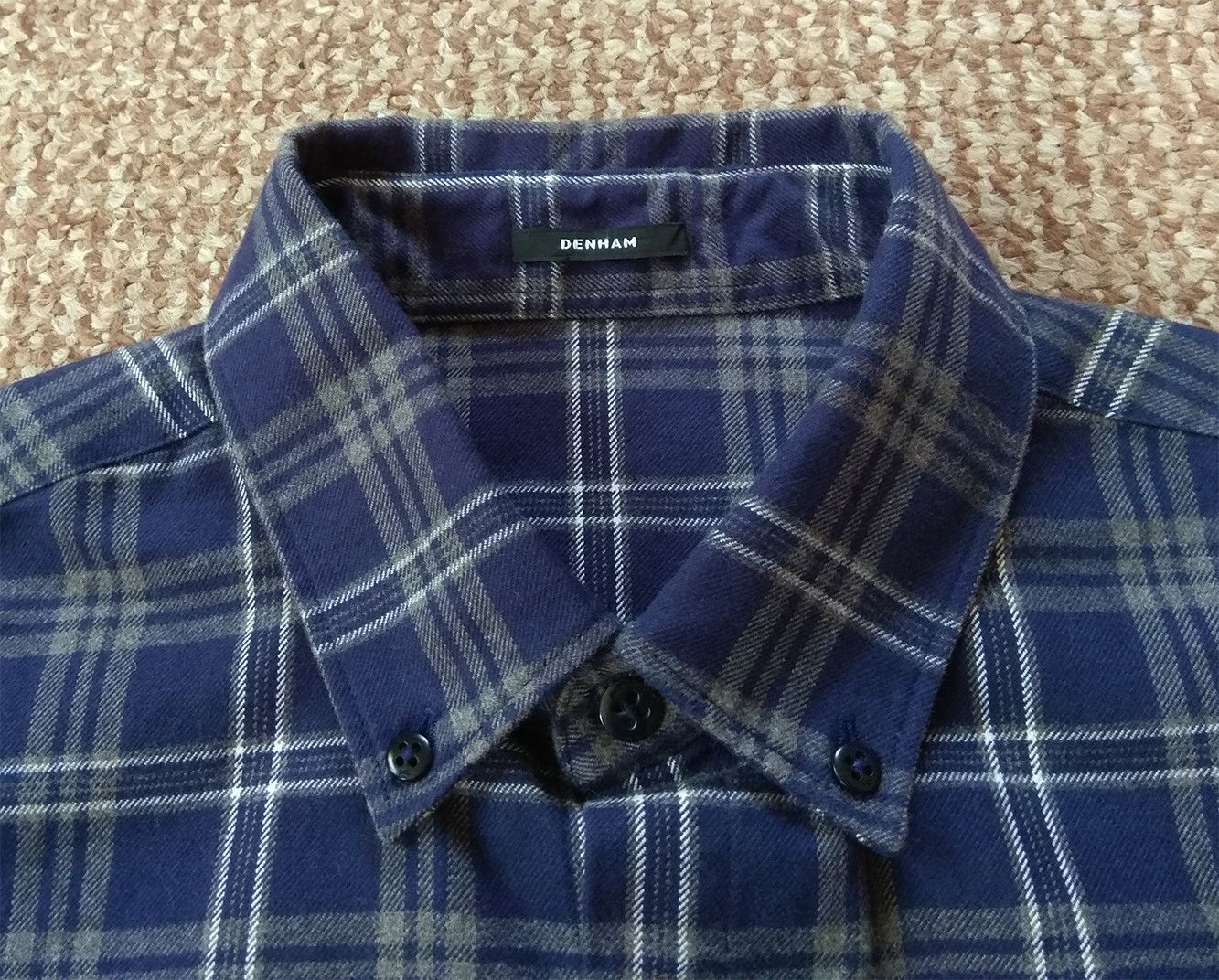 DENHAM Denham flannel long sleeve check shirt Size US S / EU 44-46 / 1 - 2 Thumbnail