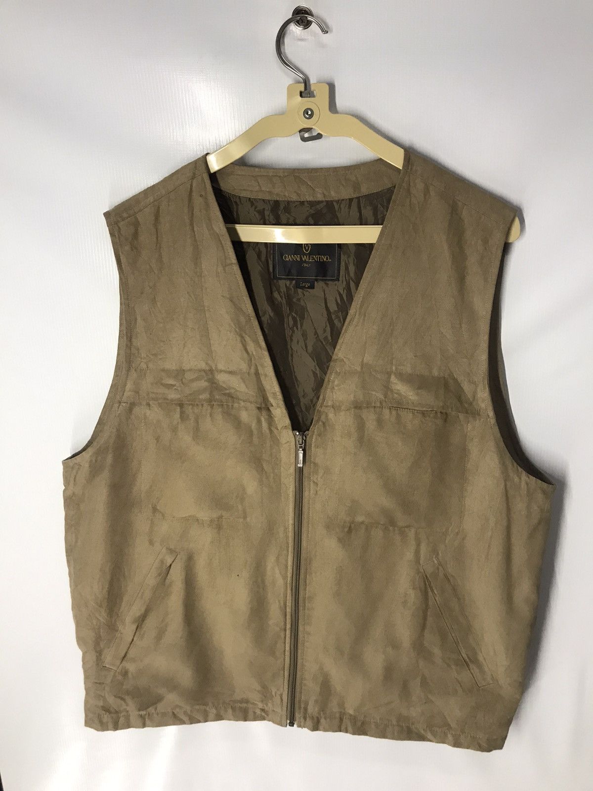Gianni Valentino × Valentino Vest Gianni Velentino zipper Size US L / EU 52-54 / 3 - 3 Thumbnail