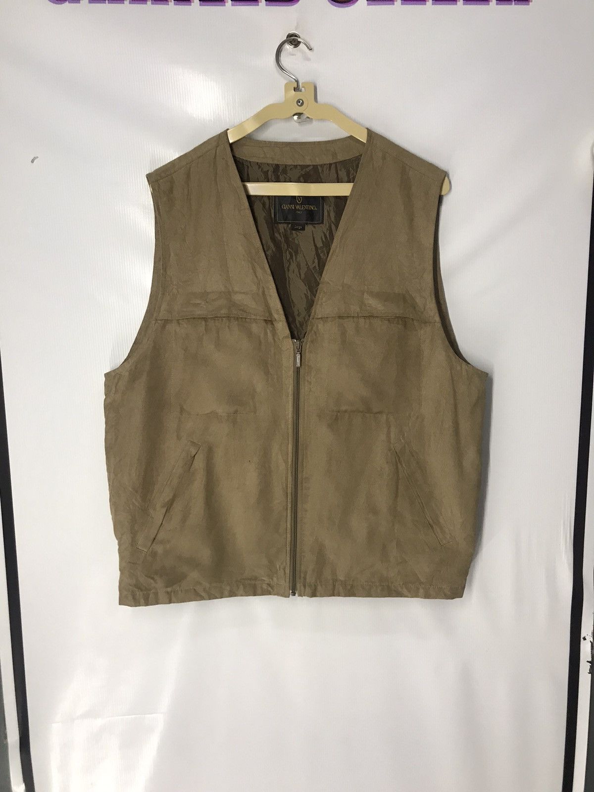 Gianni Valentino × Valentino Vest Gianni Velentino zipper Size US L / EU 52-54 / 3 - 5 Thumbnail