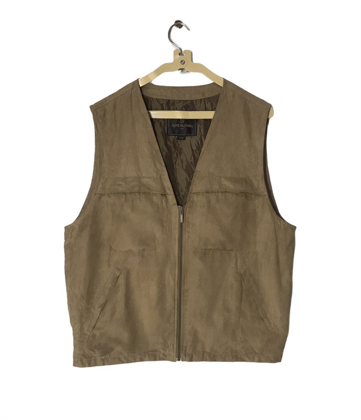 Gianni Valentino × Valentino Vest Gianni Velentino zipper Size US L / EU 52-54 / 3 - 1 Thumbnail