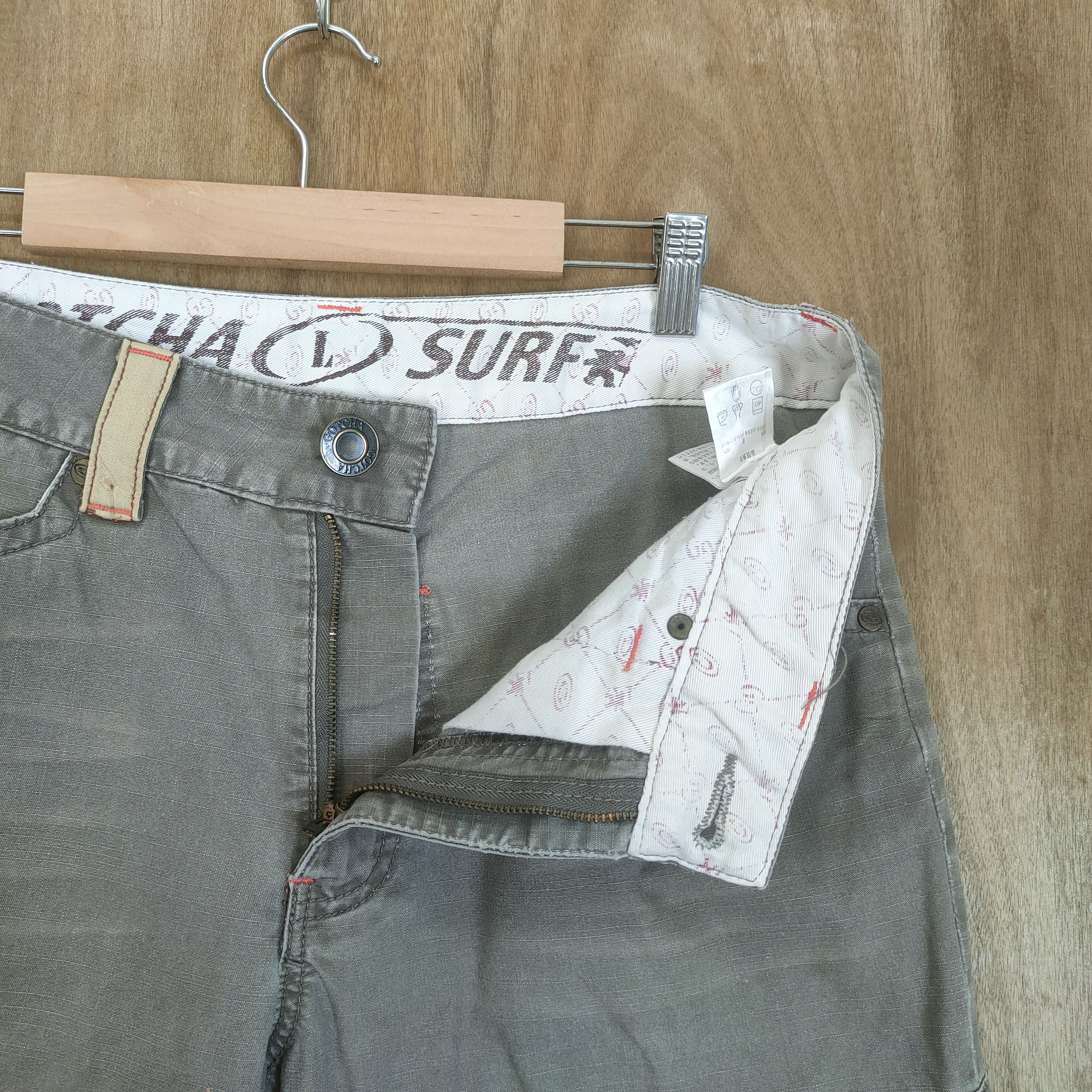 Japanese Brand × Vintage VINTAGE GOTCHA FADED CARGO PANTS Size US 32 / EU 48 - 13 Thumbnail