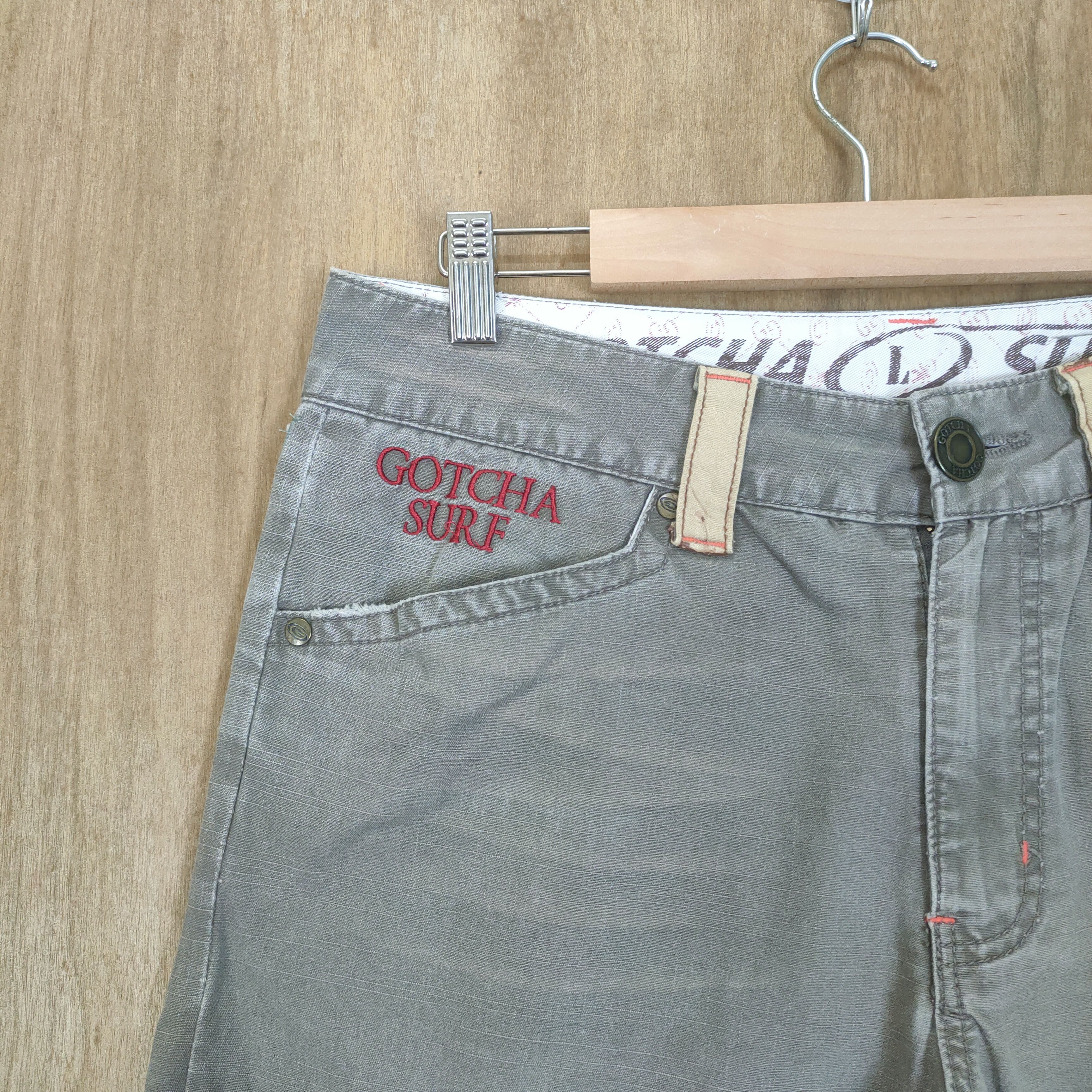 Japanese Brand × Vintage VINTAGE GOTCHA FADED CARGO PANTS Size US 32 / EU 48 - 6 Thumbnail