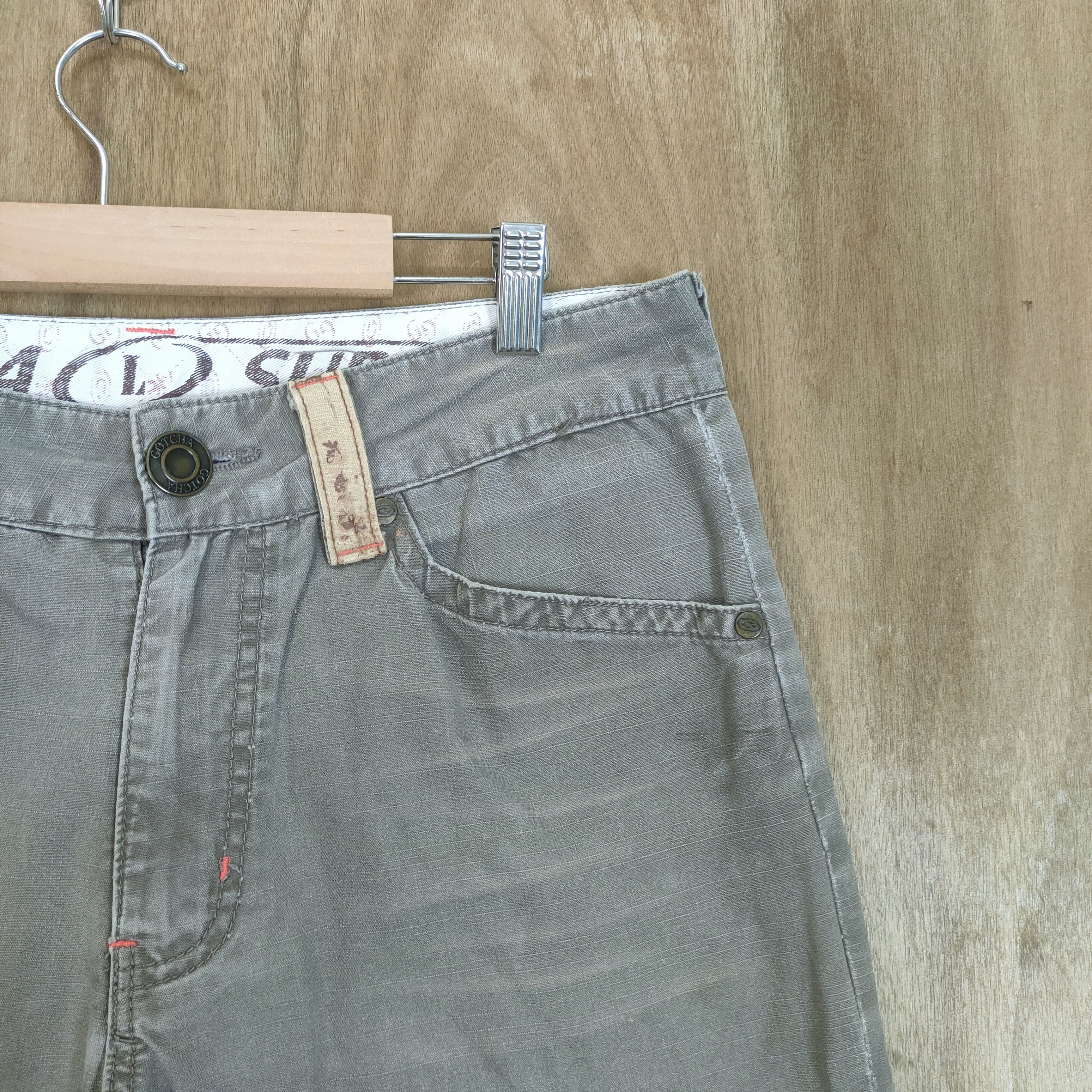 Japanese Brand × Vintage VINTAGE GOTCHA FADED CARGO PANTS Size US 32 / EU 48 - 5 Thumbnail