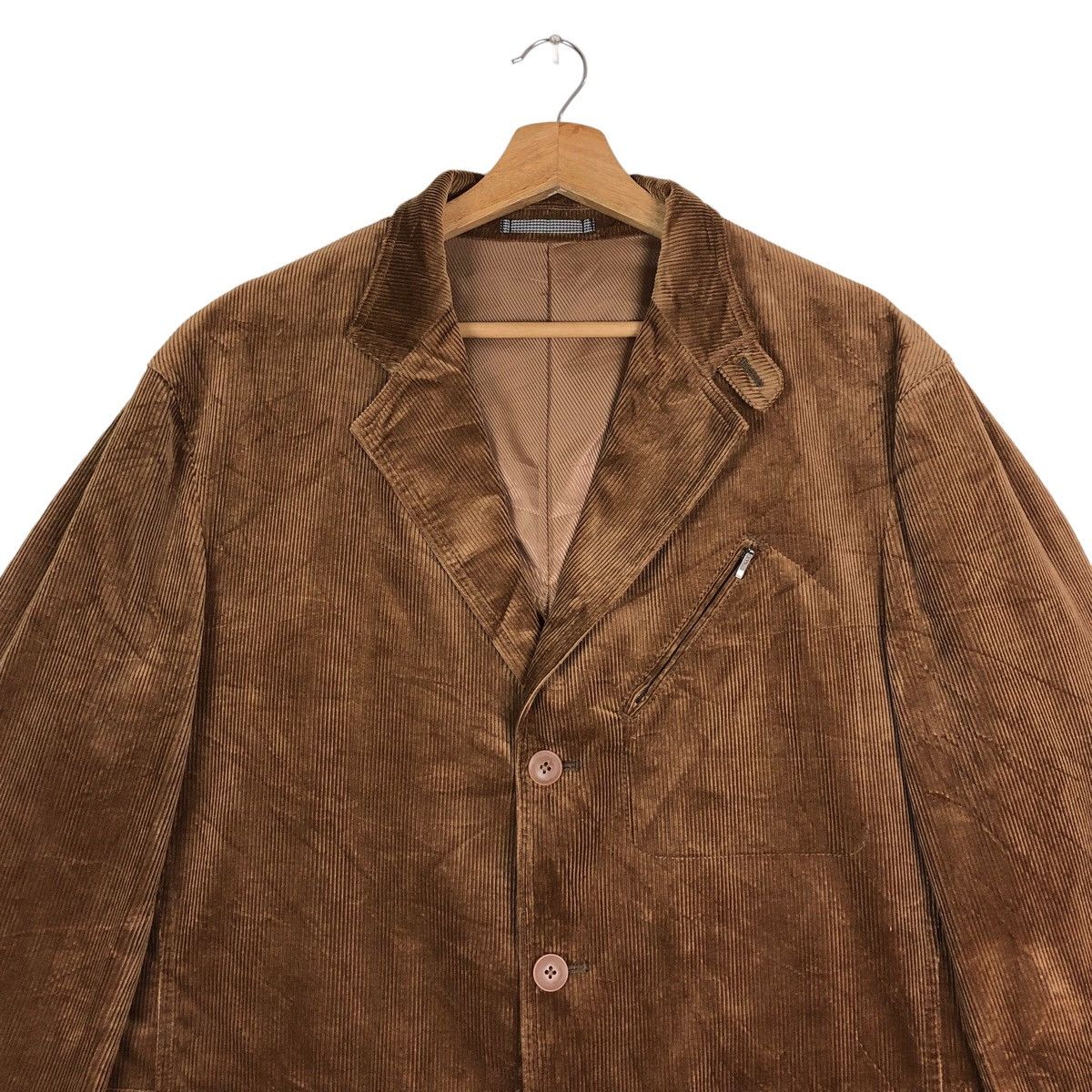 Japanese Brand Japanese Brown Corduroy Chore Jacket Size US L / EU 52-54 / 3 - 2 Thumbnail