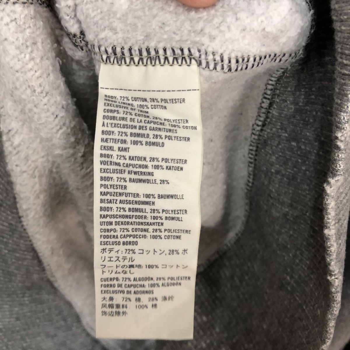 Abercrombie & Fitch Abercrombie & Fitch Grey Hoodies faded sweatshirt #054B Size US L / EU 52-54 / 3 - 14 Thumbnail