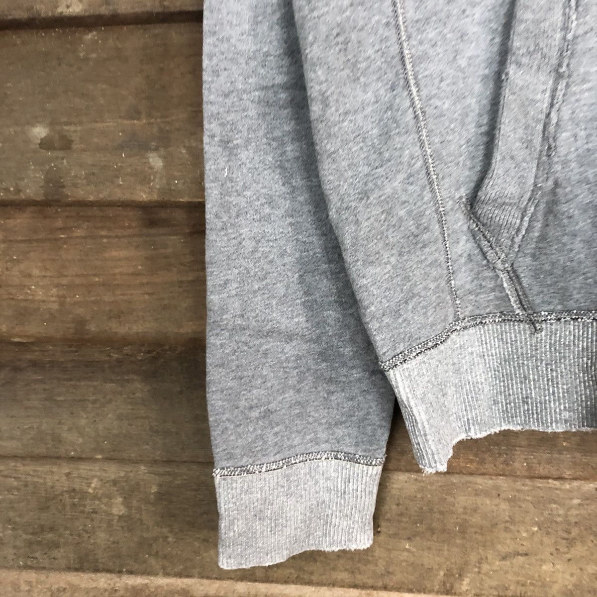 Abercrombie & Fitch Abercrombie & Fitch Grey Hoodies faded sweatshirt #054B Size US L / EU 52-54 / 3 - 6 Thumbnail