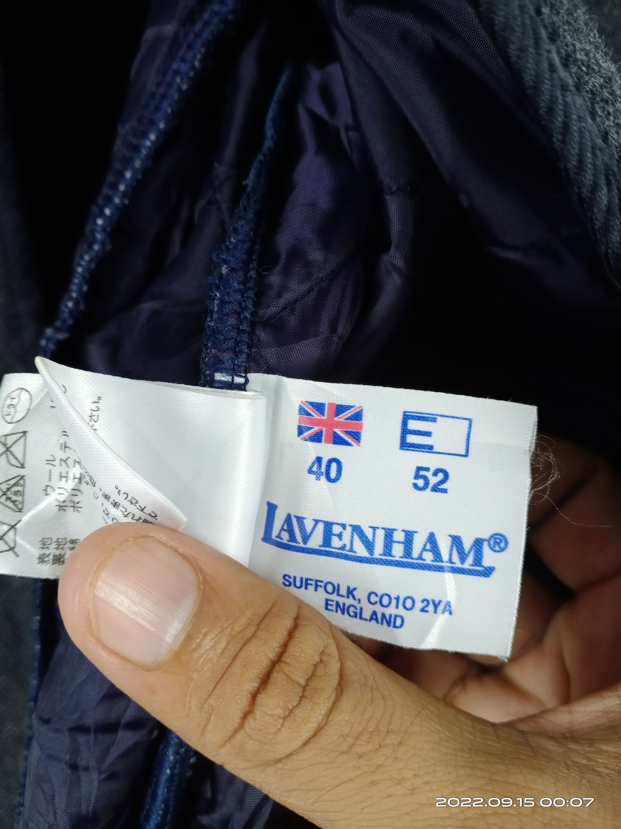 Lavenham Lavenham Wool Button Hooded Jacket Made In England Size US L / EU 52-54 / 3 - 9 Thumbnail