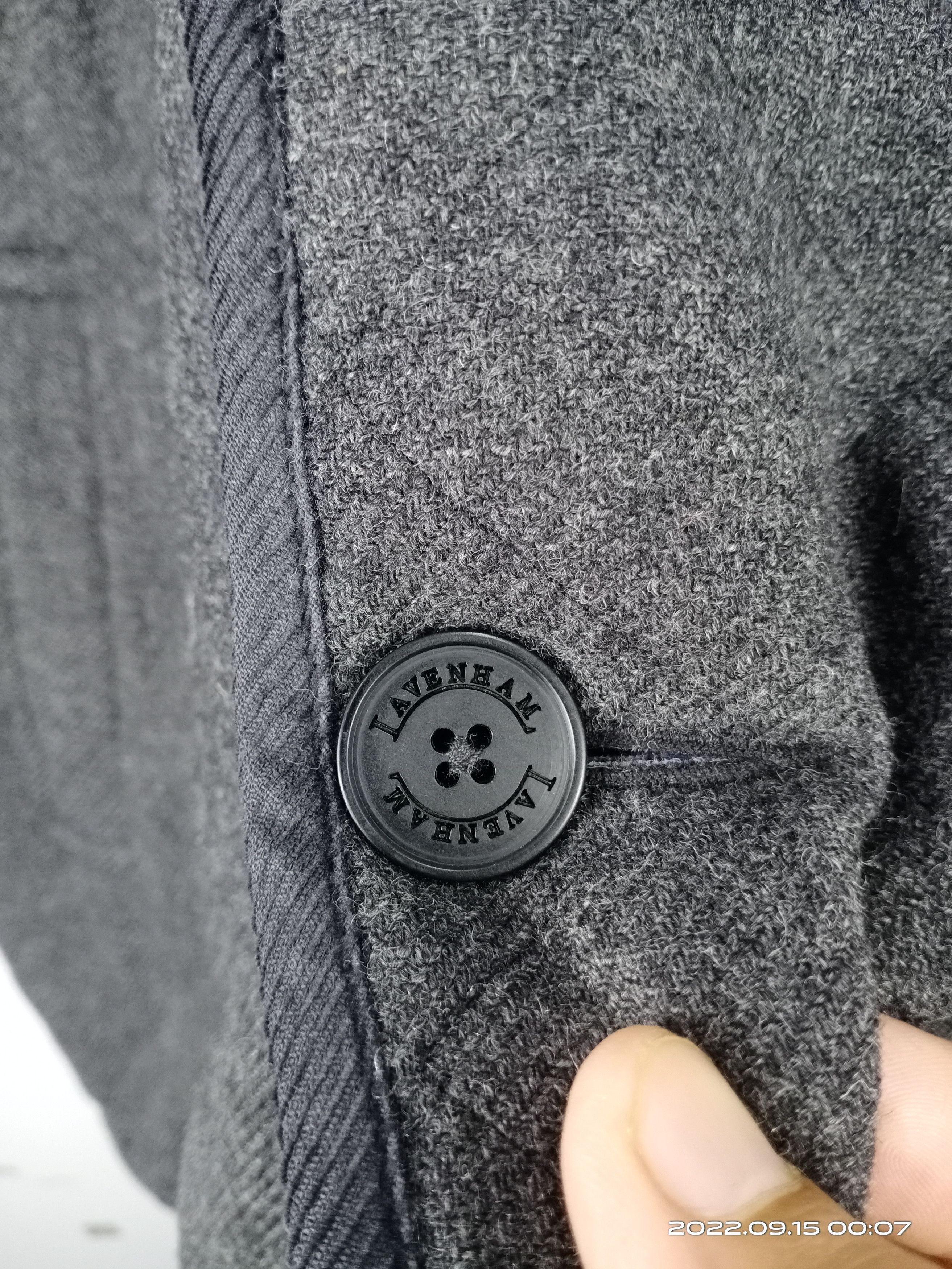 Lavenham Lavenham Wool Button Hooded Jacket Made In England Size US L / EU 52-54 / 3 - 4 Thumbnail