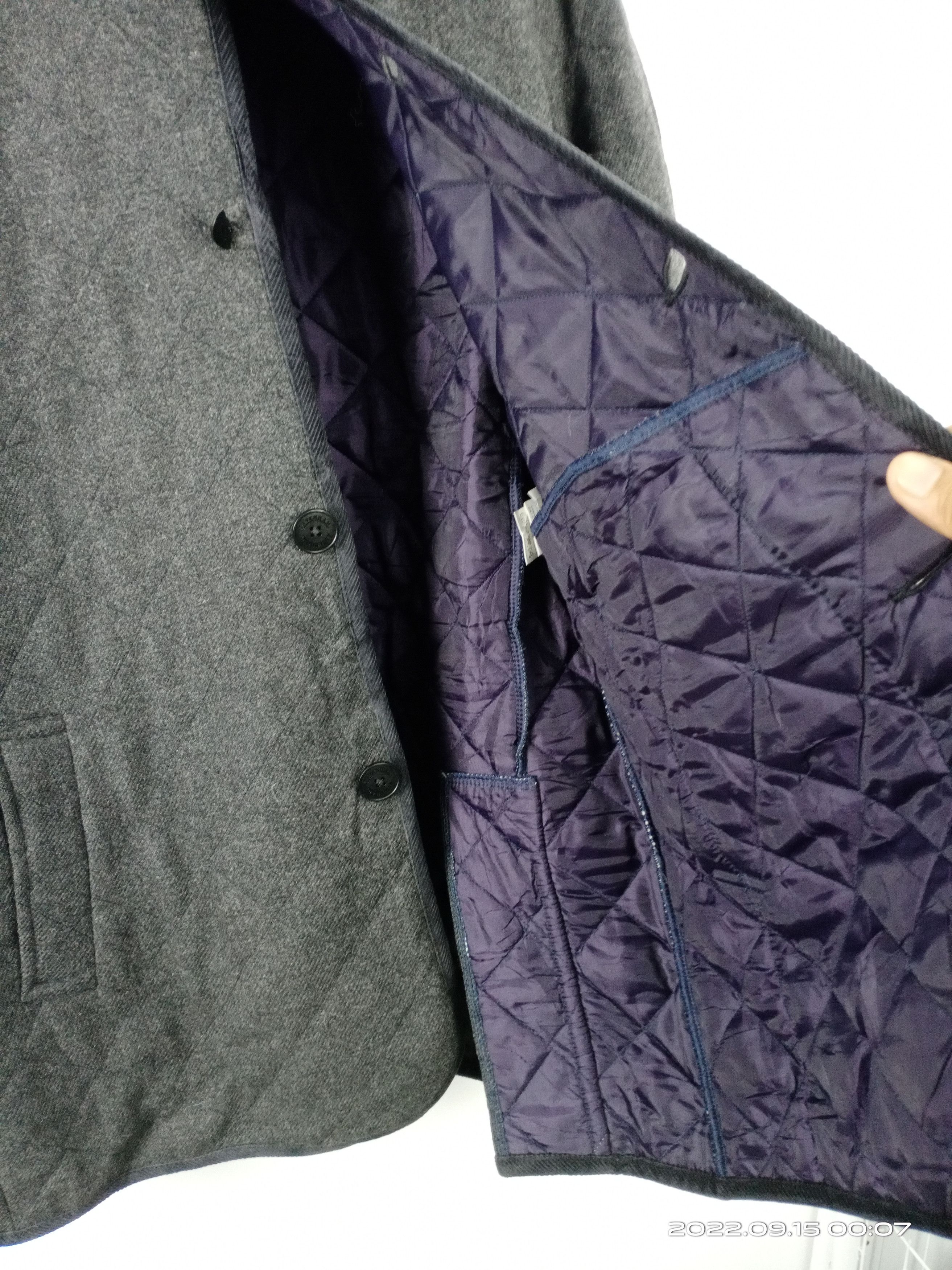 Lavenham Lavenham Wool Button Hooded Jacket Made In England Size US L / EU 52-54 / 3 - 8 Thumbnail