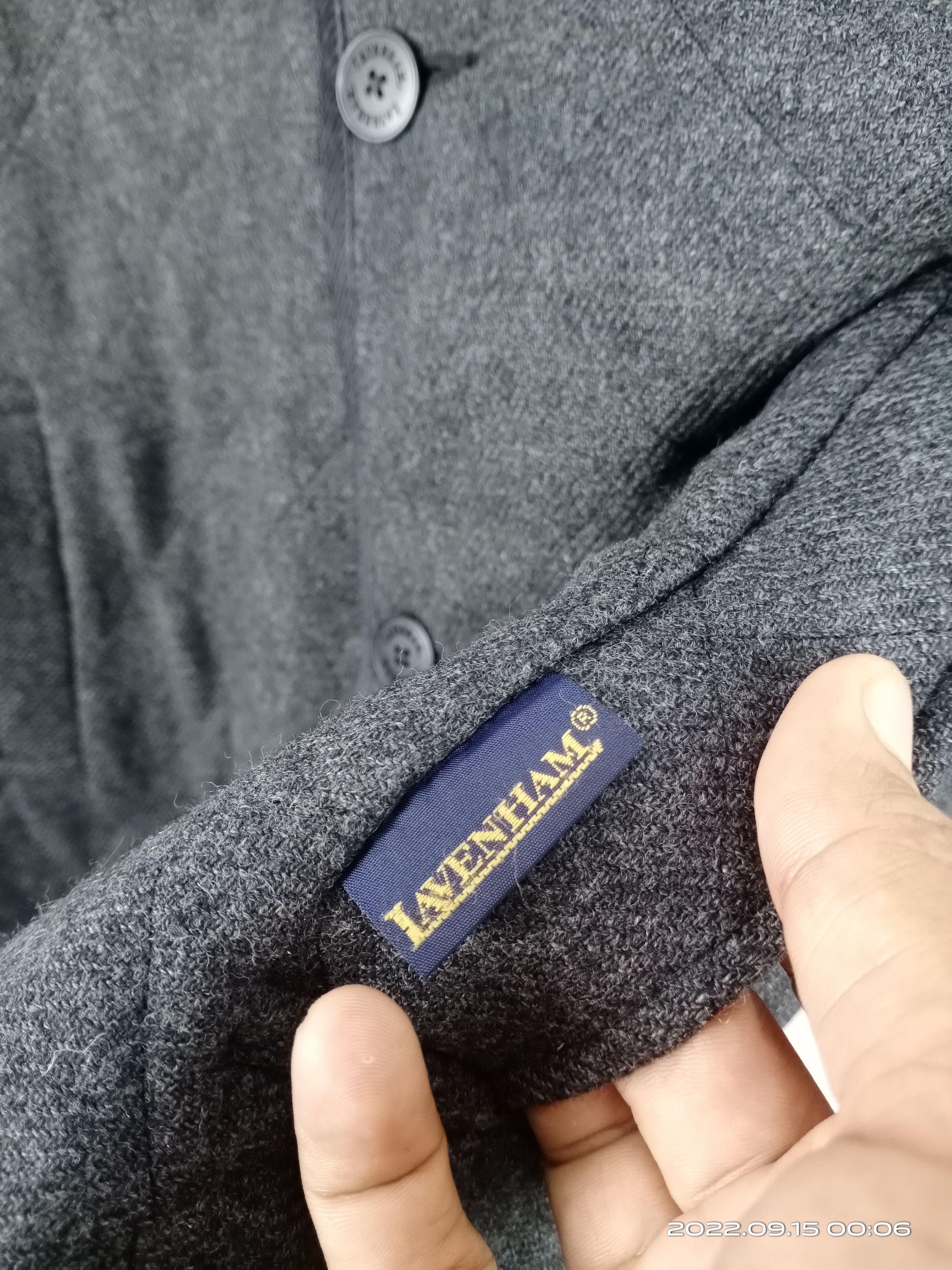 Lavenham Lavenham Wool Button Hooded Jacket Made In England Size US L / EU 52-54 / 3 - 7 Thumbnail