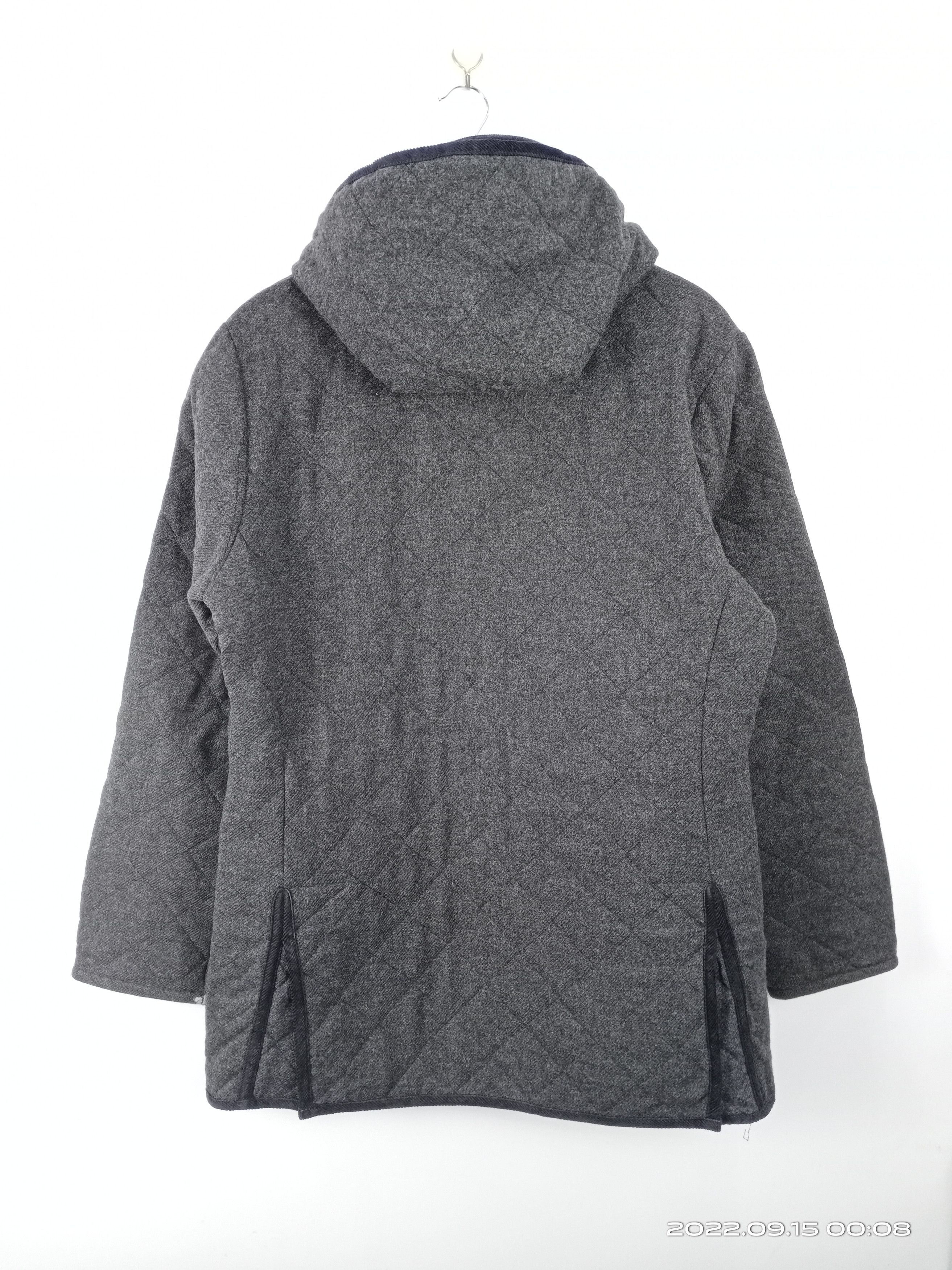 Lavenham Lavenham Wool Button Hooded Jacket Made In England Size US L / EU 52-54 / 3 - 12 Thumbnail
