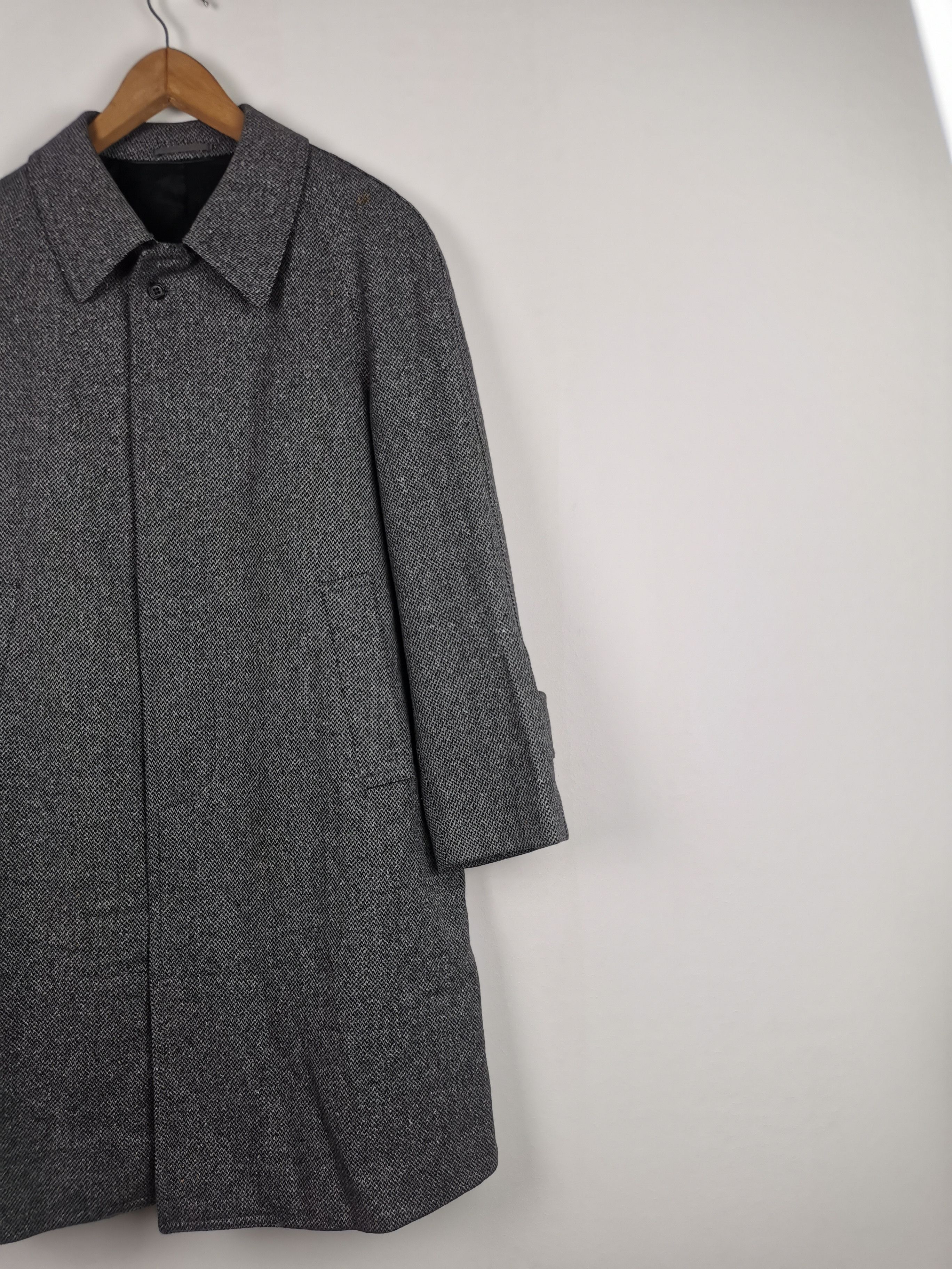 Austin Reed × Designer Austin Reed Japan Fabric Wool Long Coat Size US M / EU 48-50 / 2 - 3 Thumbnail