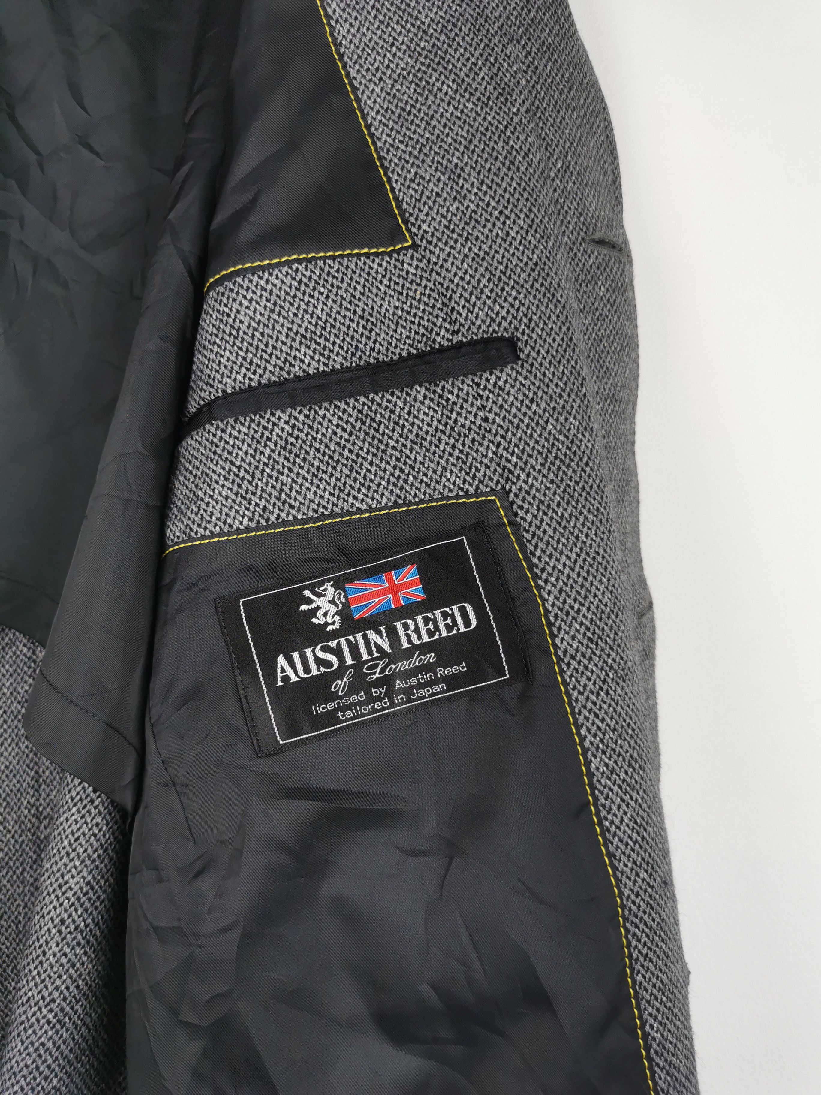 Austin Reed × Designer Austin Reed Japan Fabric Wool Long Coat Size US M / EU 48-50 / 2 - 8 Thumbnail
